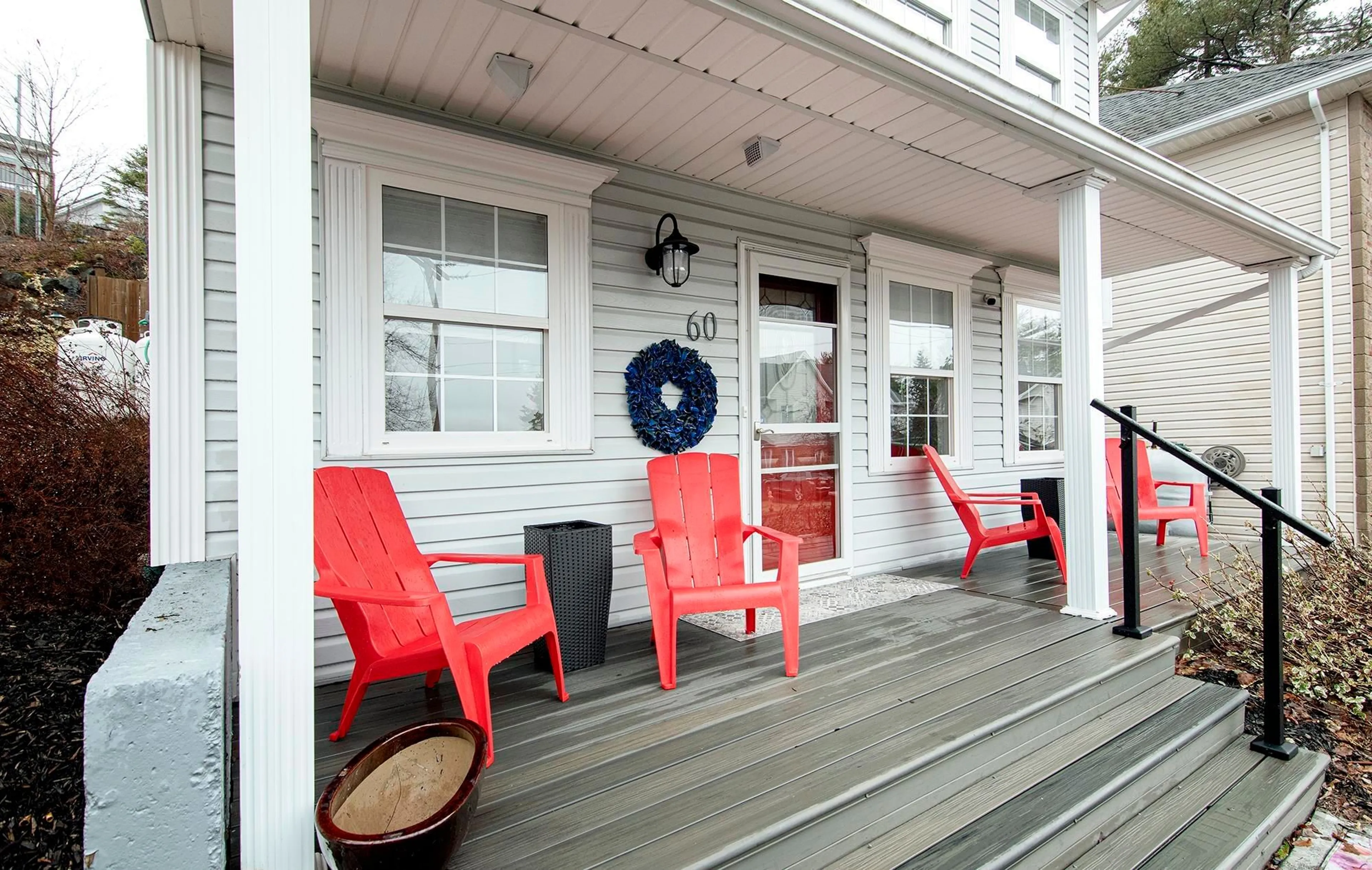 Patio, street for 60 Amin St, Bedford Nova Scotia B4A 4B8