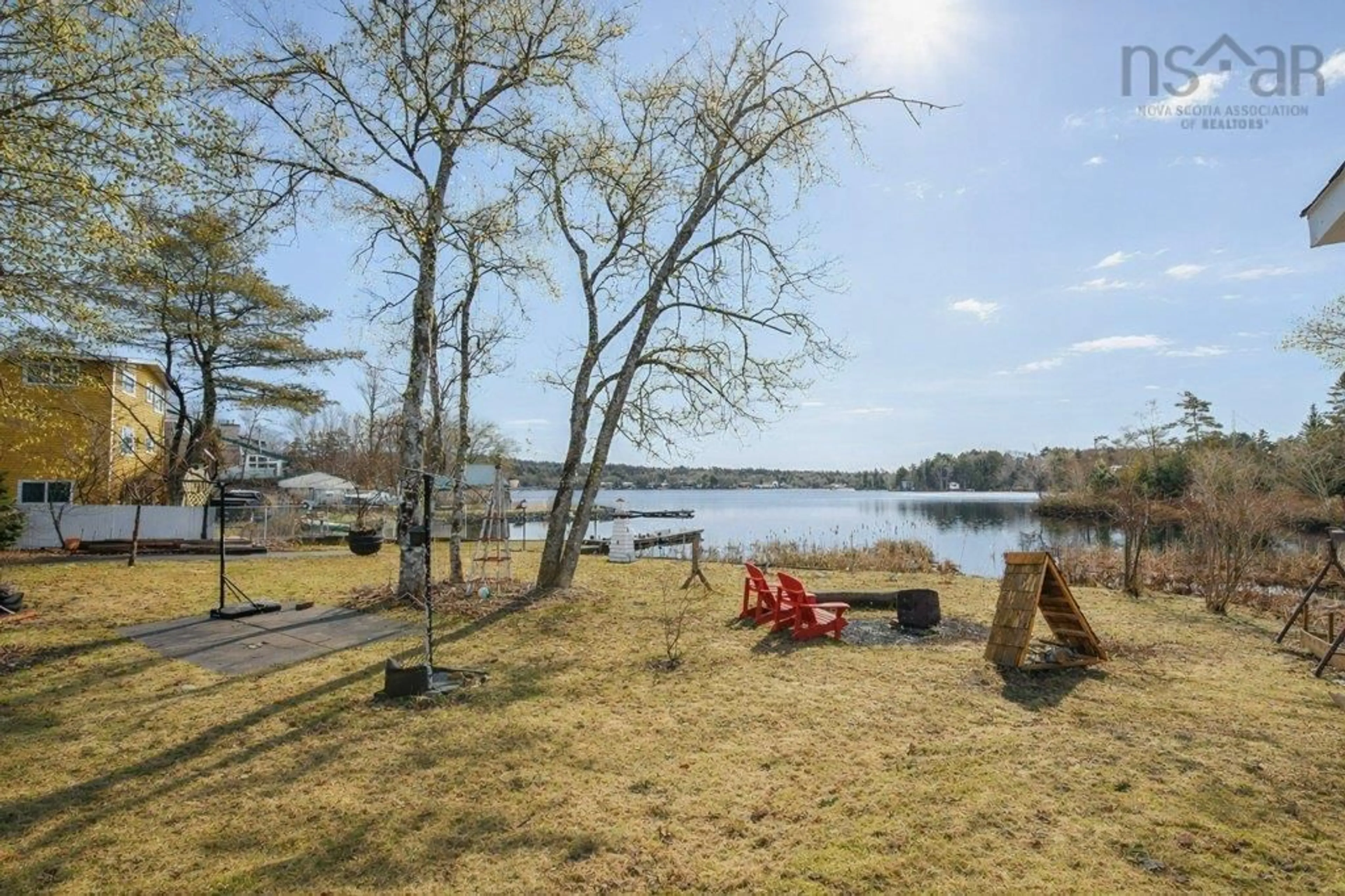 Patio, water/lake/river/ocean view for 11 Robina Dr, Lake Echo Nova Scotia B3E 1A7