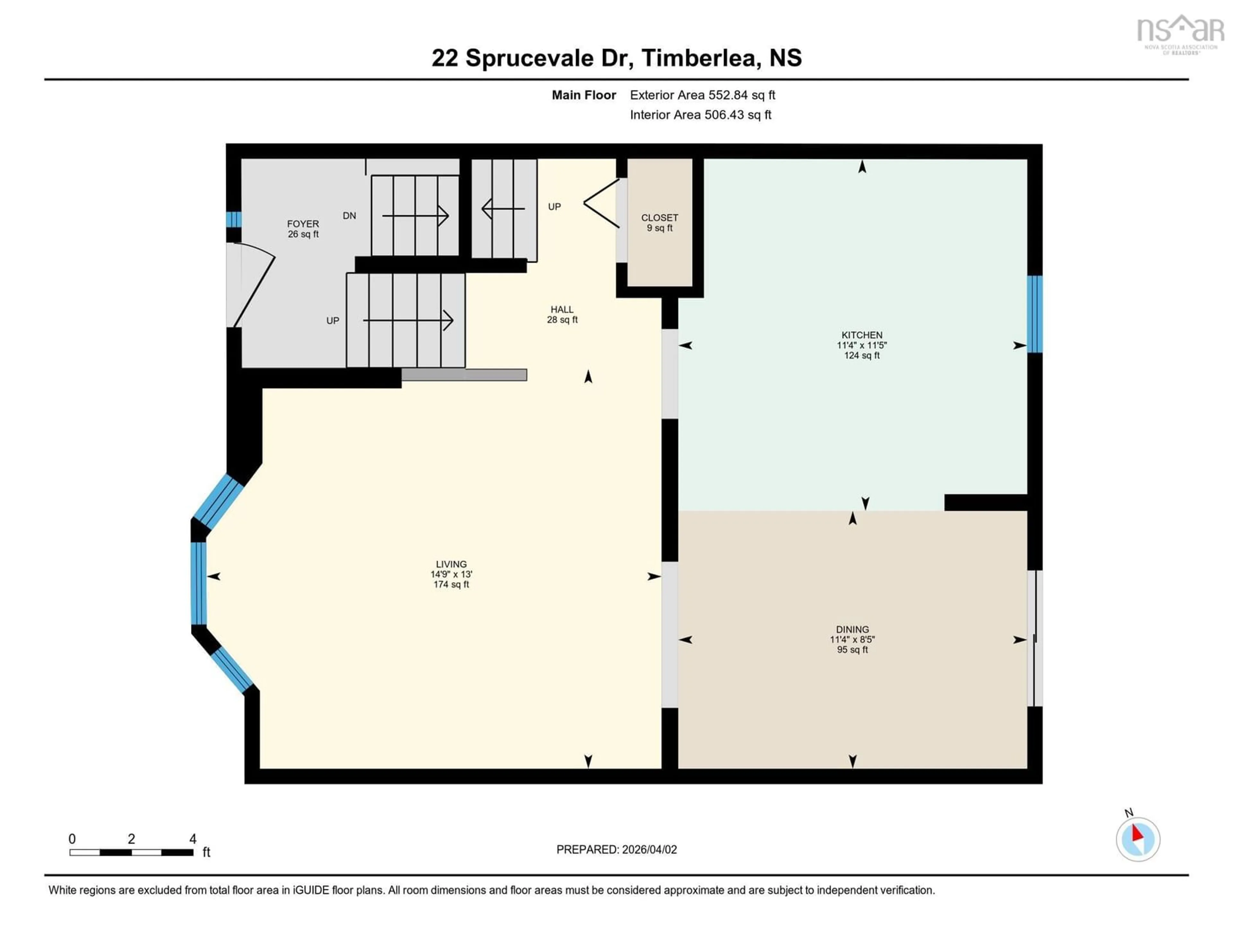 Floor plan for 22 Sprucevale Dr, Timberlea Nova Scotia B3T 1J8