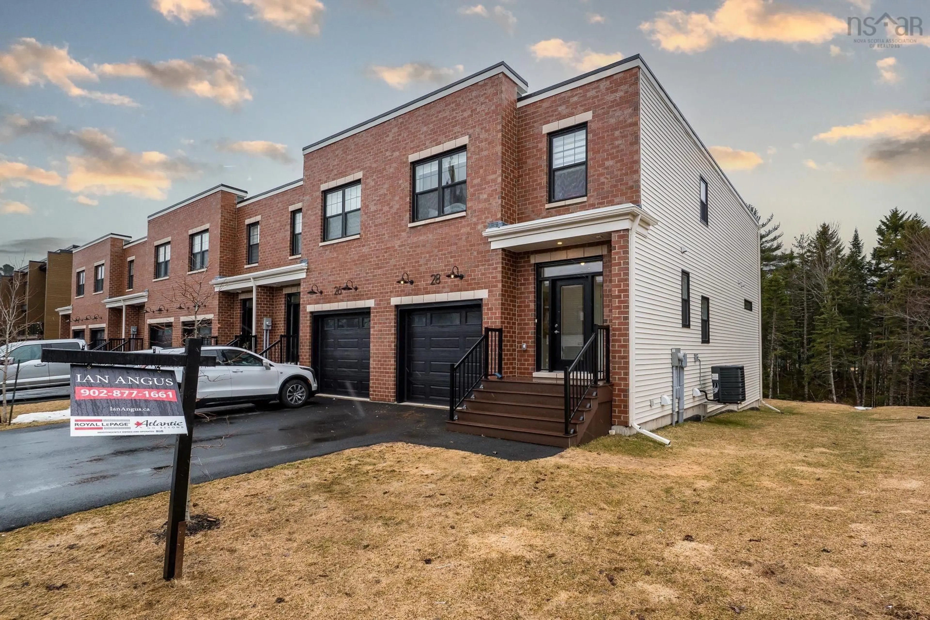 Home with brick exterior material, street for 28 Trekker Dr, Bedford Nova Scotia B4B 2K7