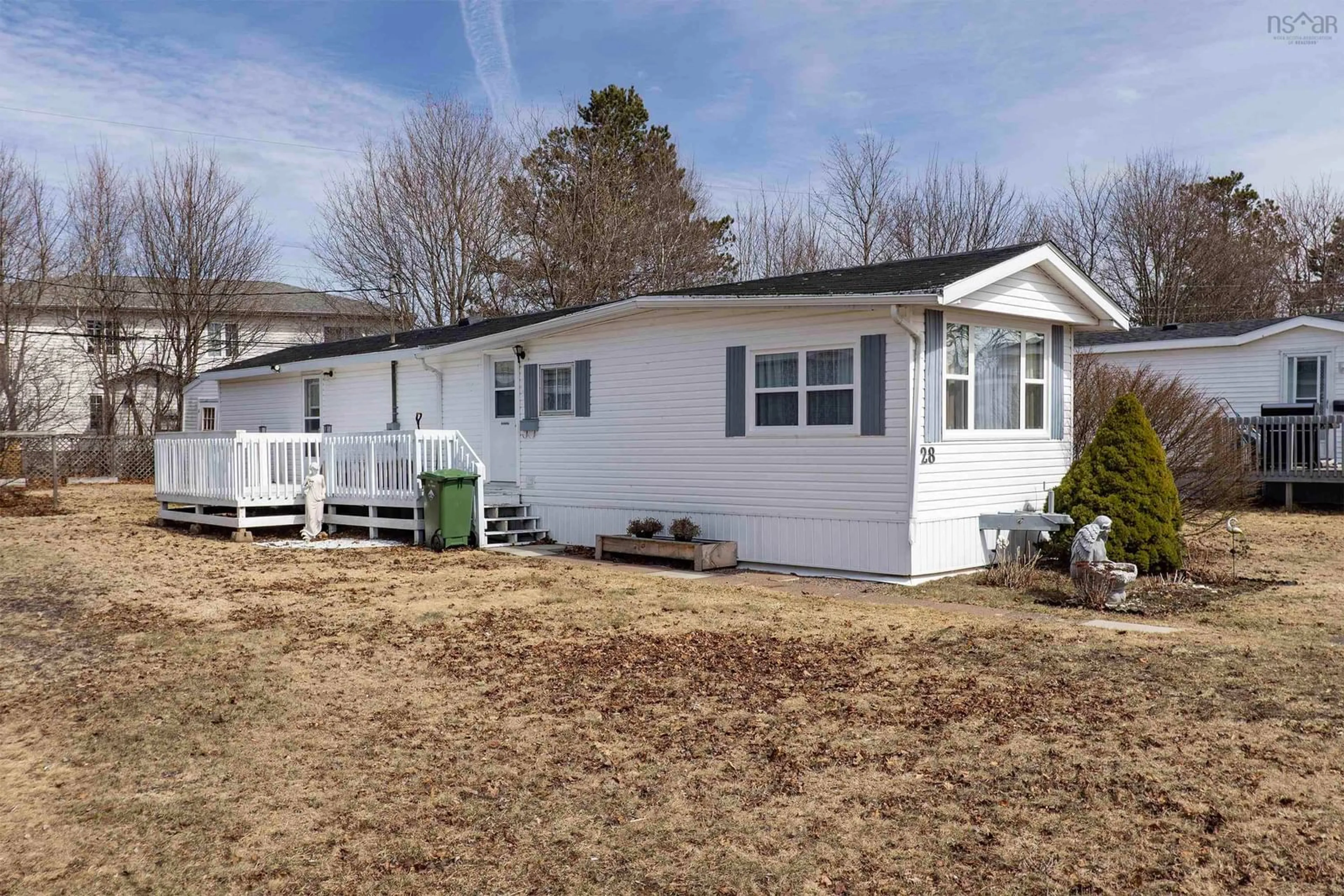 Home with vinyl exterior material, street for 28 Liberty Lane Lane, Amherst Nova Scotia B4H 2K6