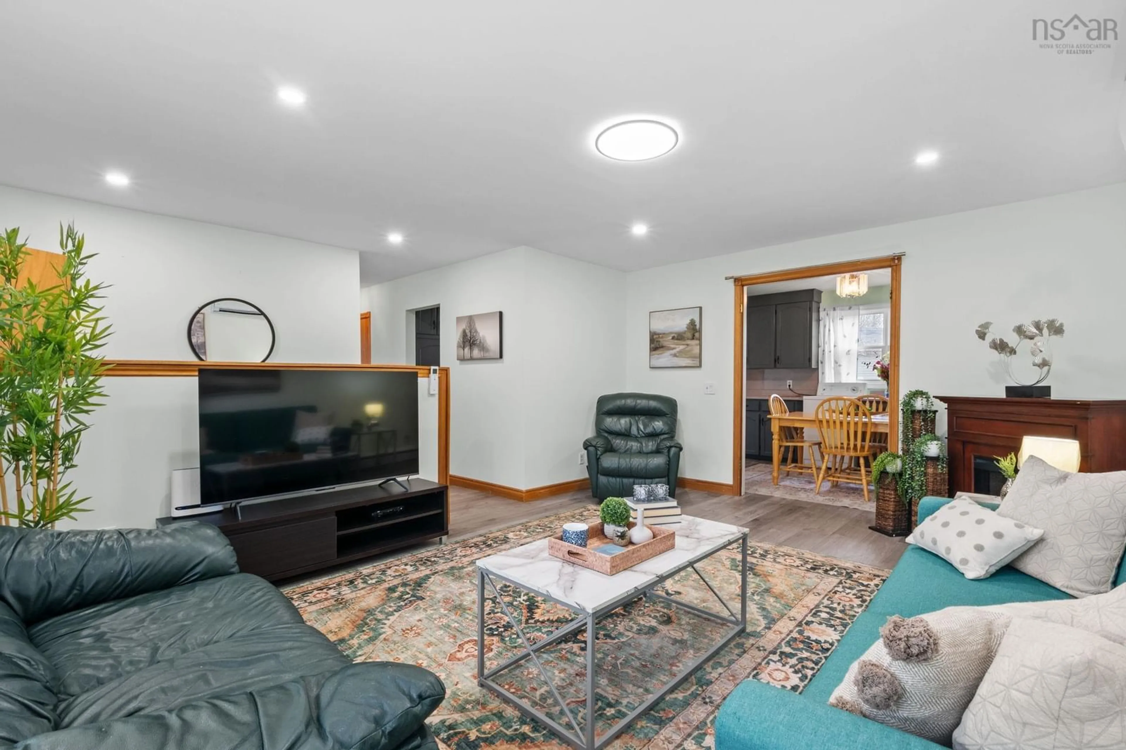 Living room with furniture, unknown for 1491 Crossley Crt, Windsor Nova Scotia B0N 2T0