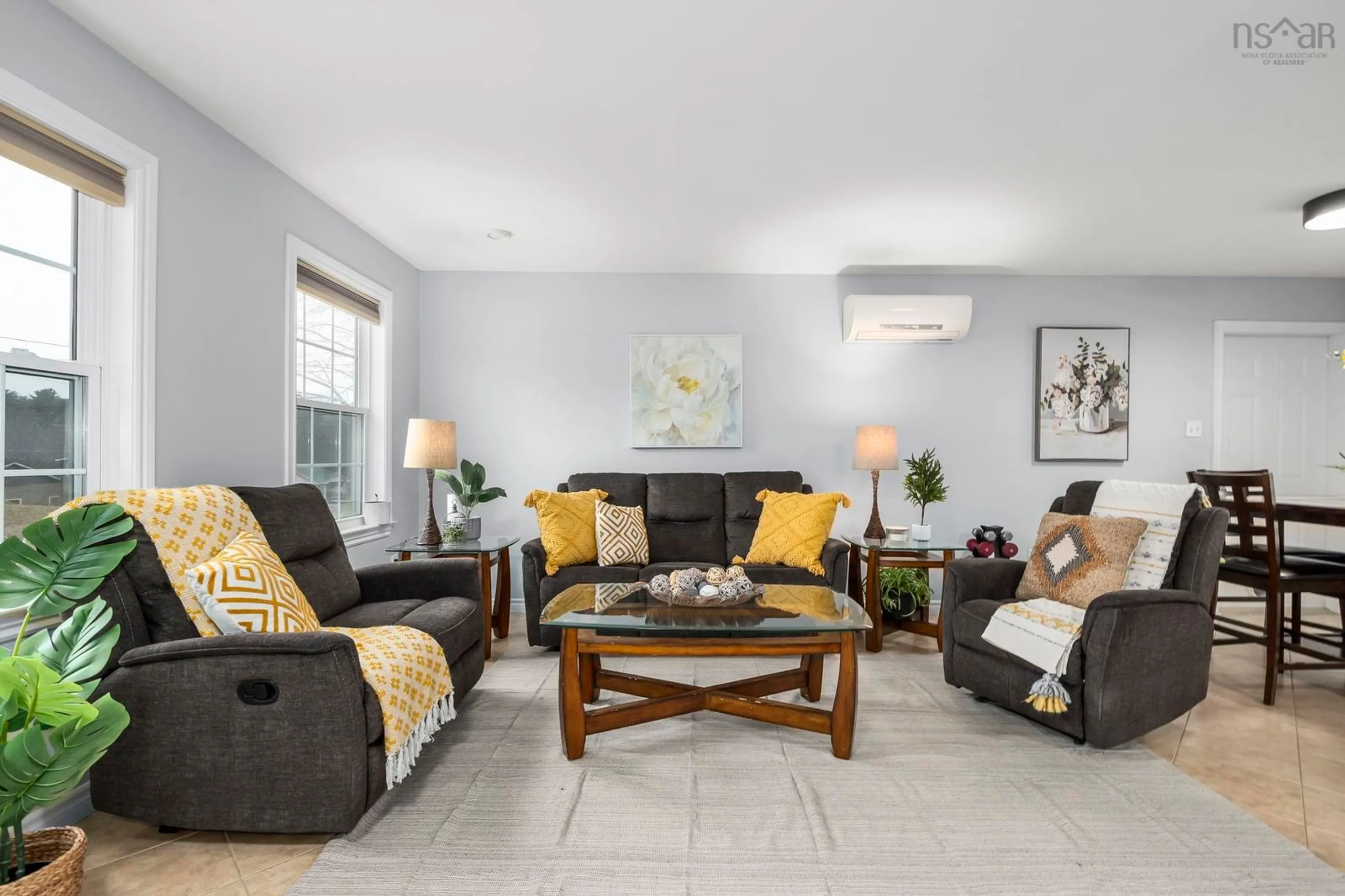 Living room with furniture, unknown for 25 Churchill Ave, Kentville Nova Scotia B4N 2H8