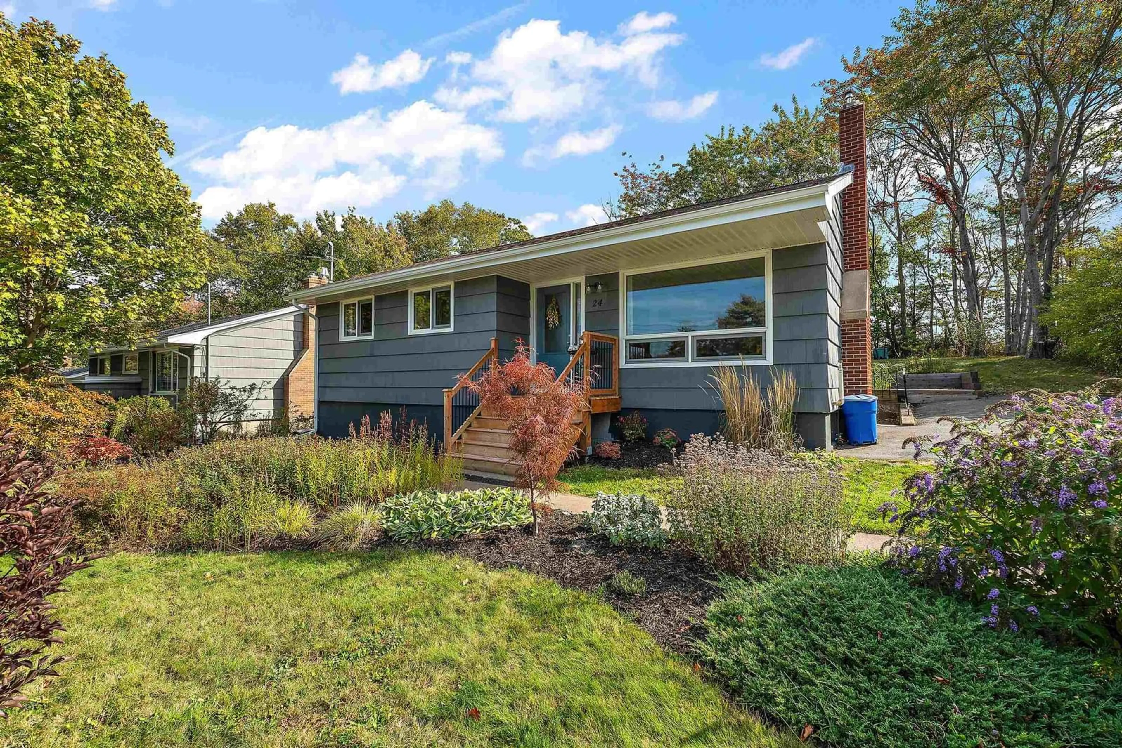 Home with vinyl exterior material, street for 24 Canary Cres, Halifax Nova Scotia B3M 1R1