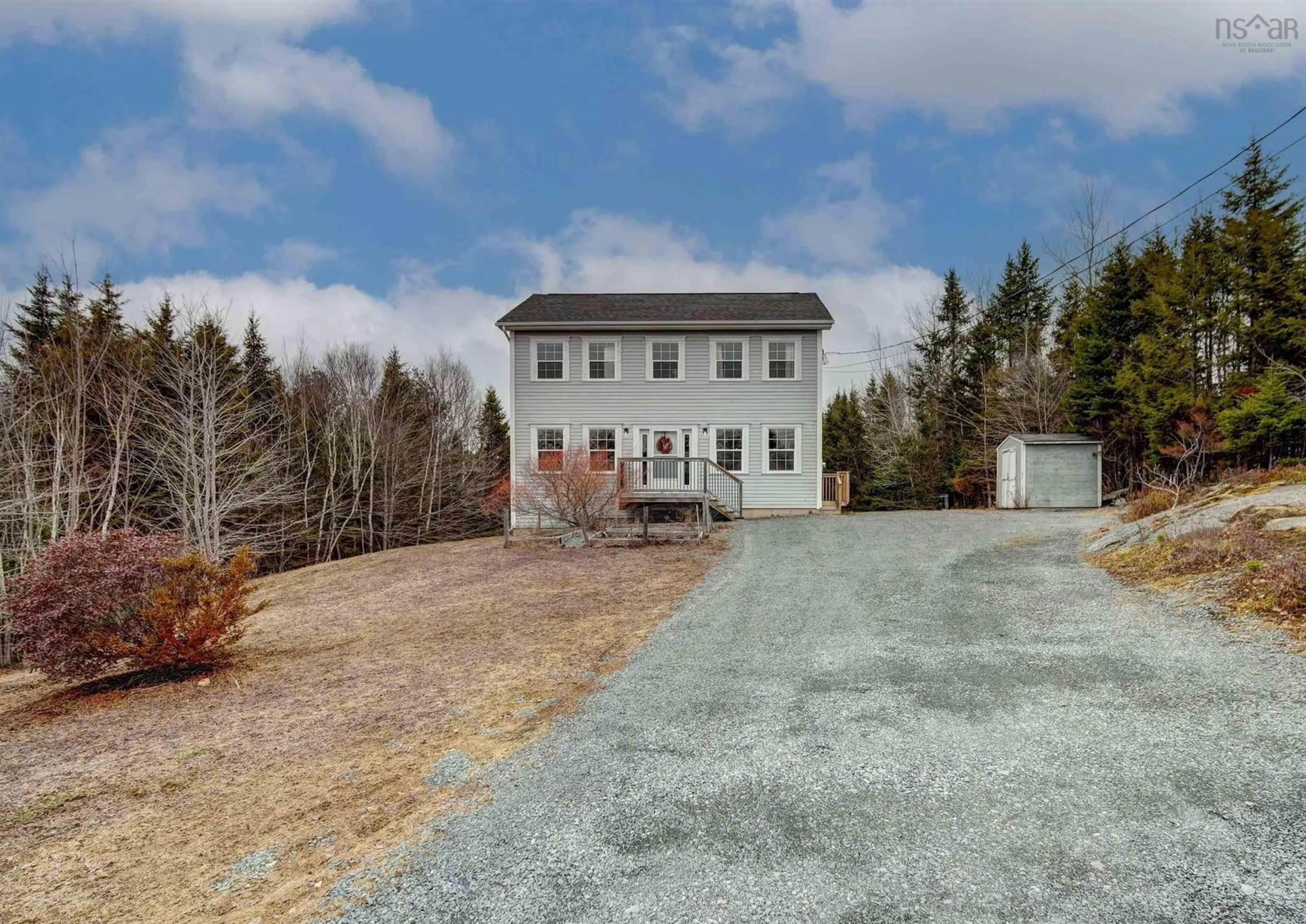 A pic from outside/outdoor area/front of a property/back of a property/a pic from drone, unknown for 44 Wildstone Lane, Upper Tantallon Nova Scotia B3Z 4J8