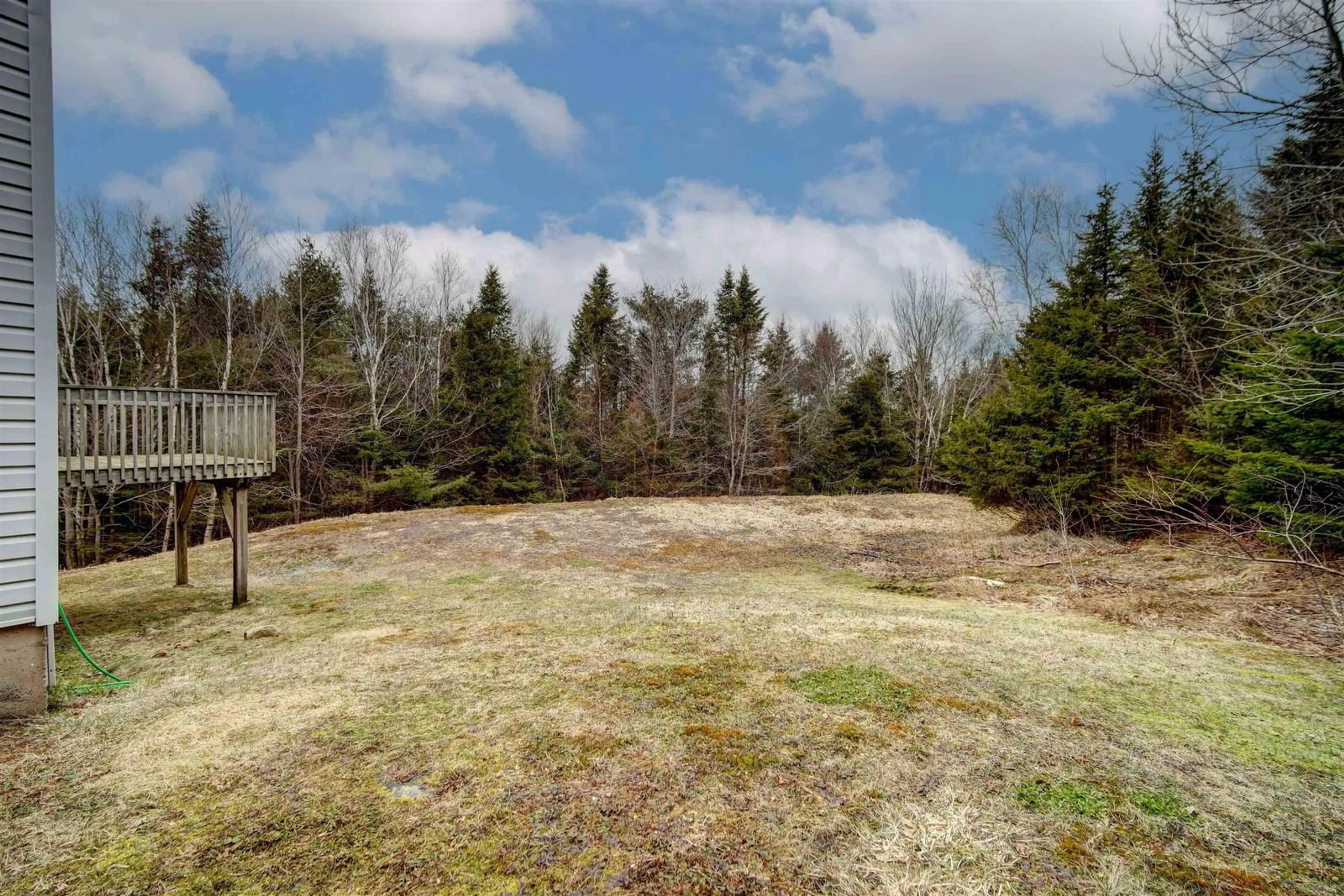 A pic from outside/outdoor area/front of a property/back of a property/a pic from drone, forest/trees view for 44 Wildstone Lane, Upper Tantallon Nova Scotia B3Z 4J8