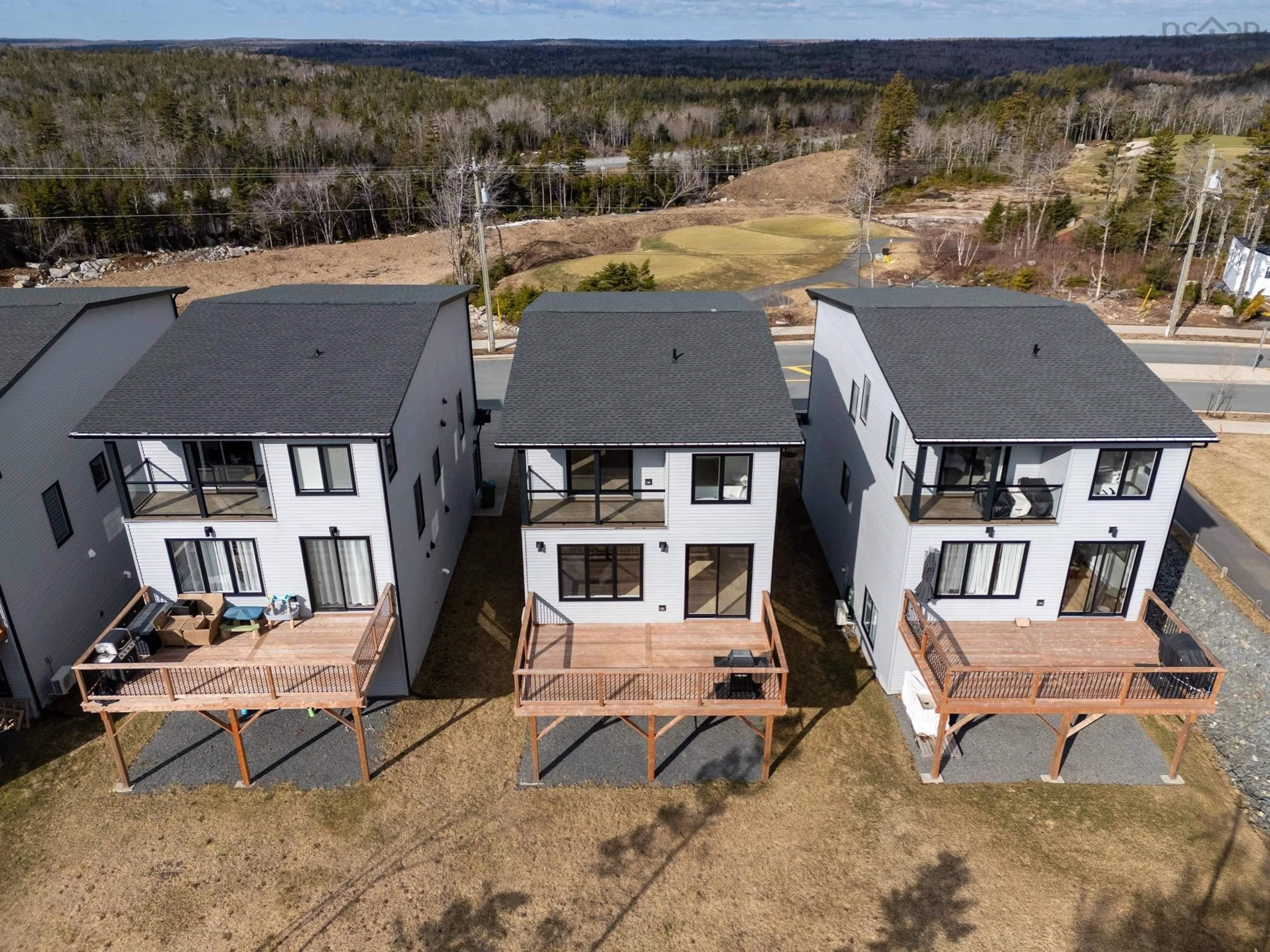 A pic from outside/outdoor area/front of a property/back of a property/a pic from drone, unknown for 231 Marketway Lane, Timberlea Nova Scotia B3T 0K9
