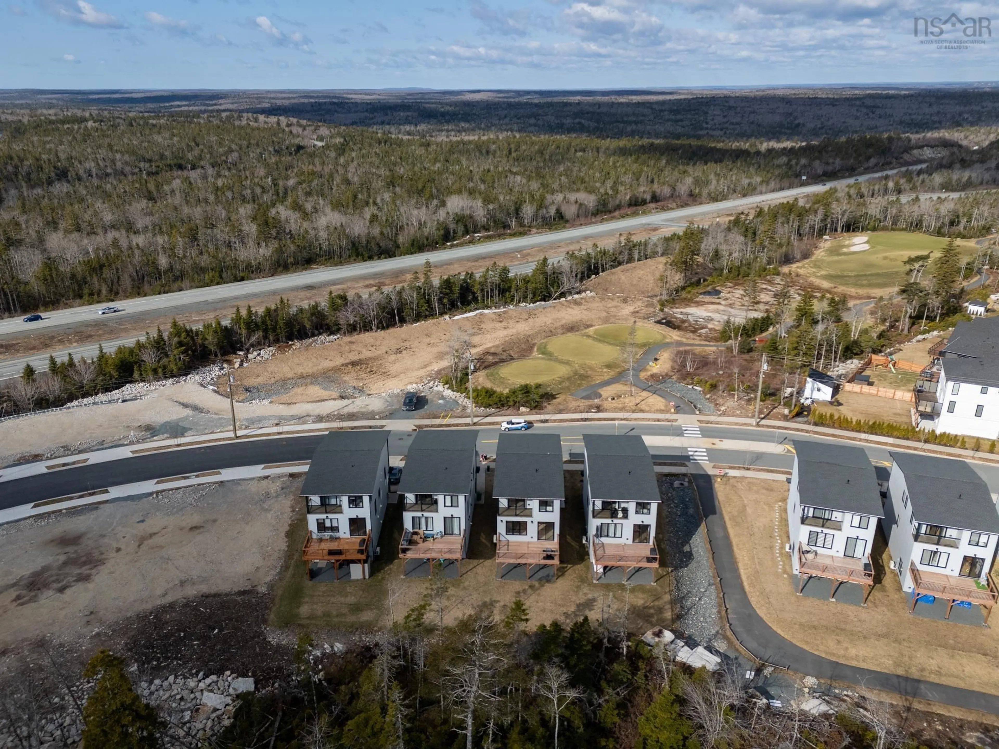 A pic from outside/outdoor area/front of a property/back of a property/a pic from drone, unknown for 231 Marketway Lane, Timberlea Nova Scotia B3T 0K9