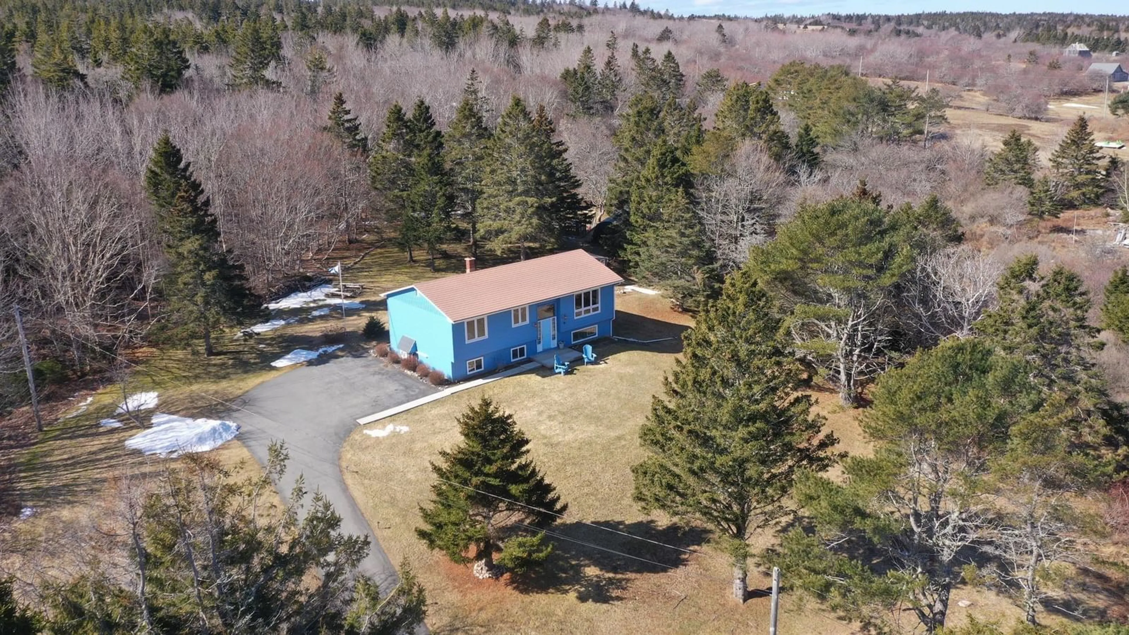 A pic from outside/outdoor area/front of a property/back of a property/a pic from drone, unknown for 608 Kingsburg Rd, Lower Rose Bay Nova Scotia B0J 2X0