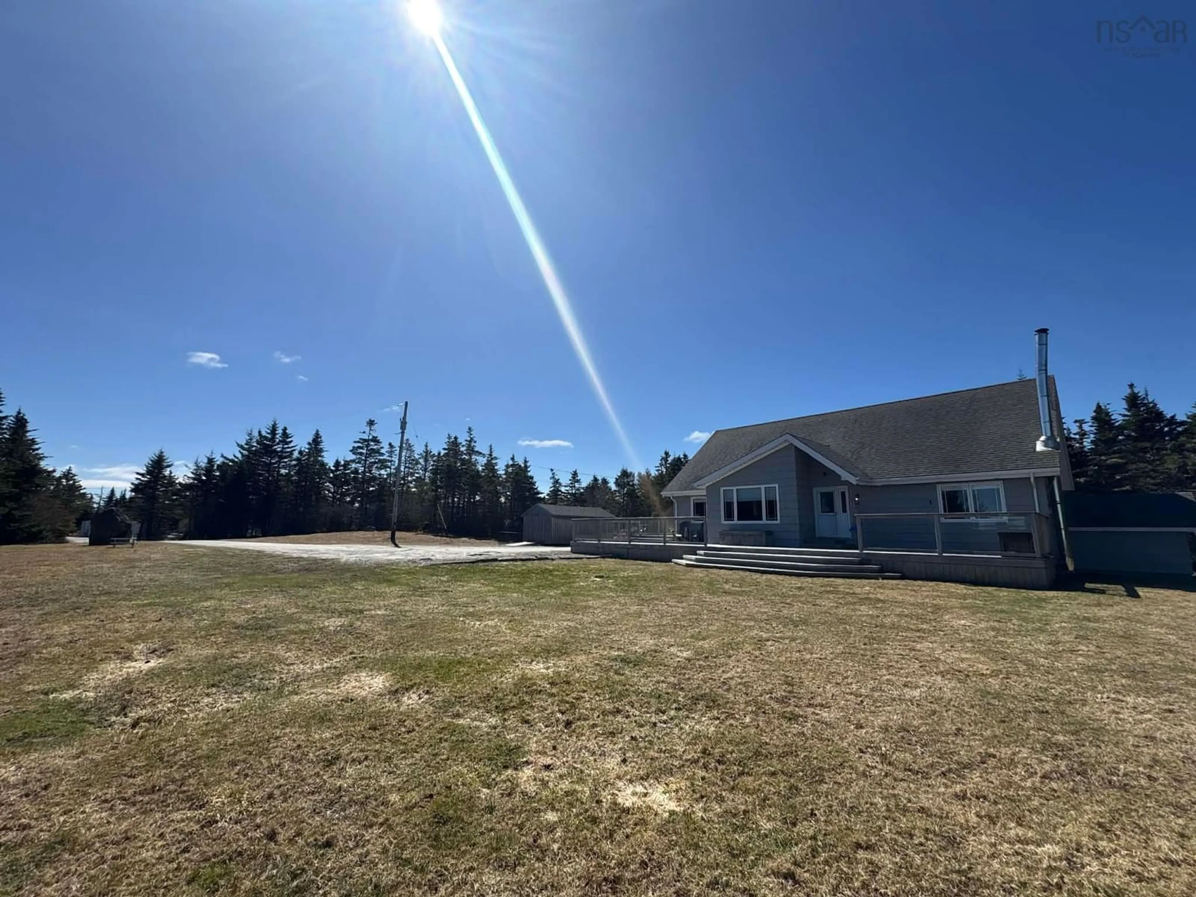 A pic from outside/outdoor area/front of a property/back of a property/a pic from drone, unknown for 19 Long Point Rd, Newellton Nova Scotia B0W 1P0