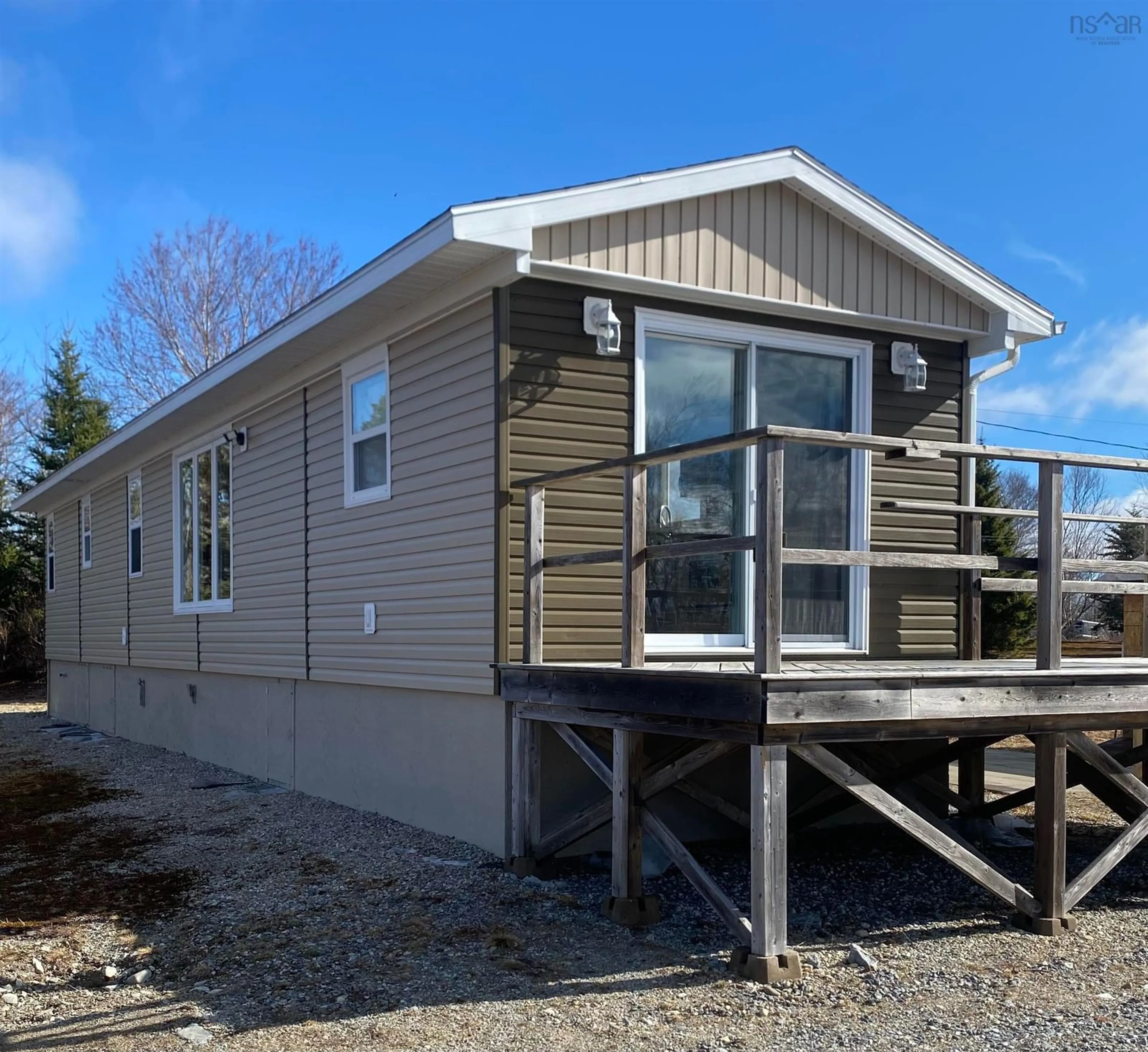 Home with vinyl exterior material, building for 231 Scotia Dr, Goose Lake Nova Scotia B0W 1E0