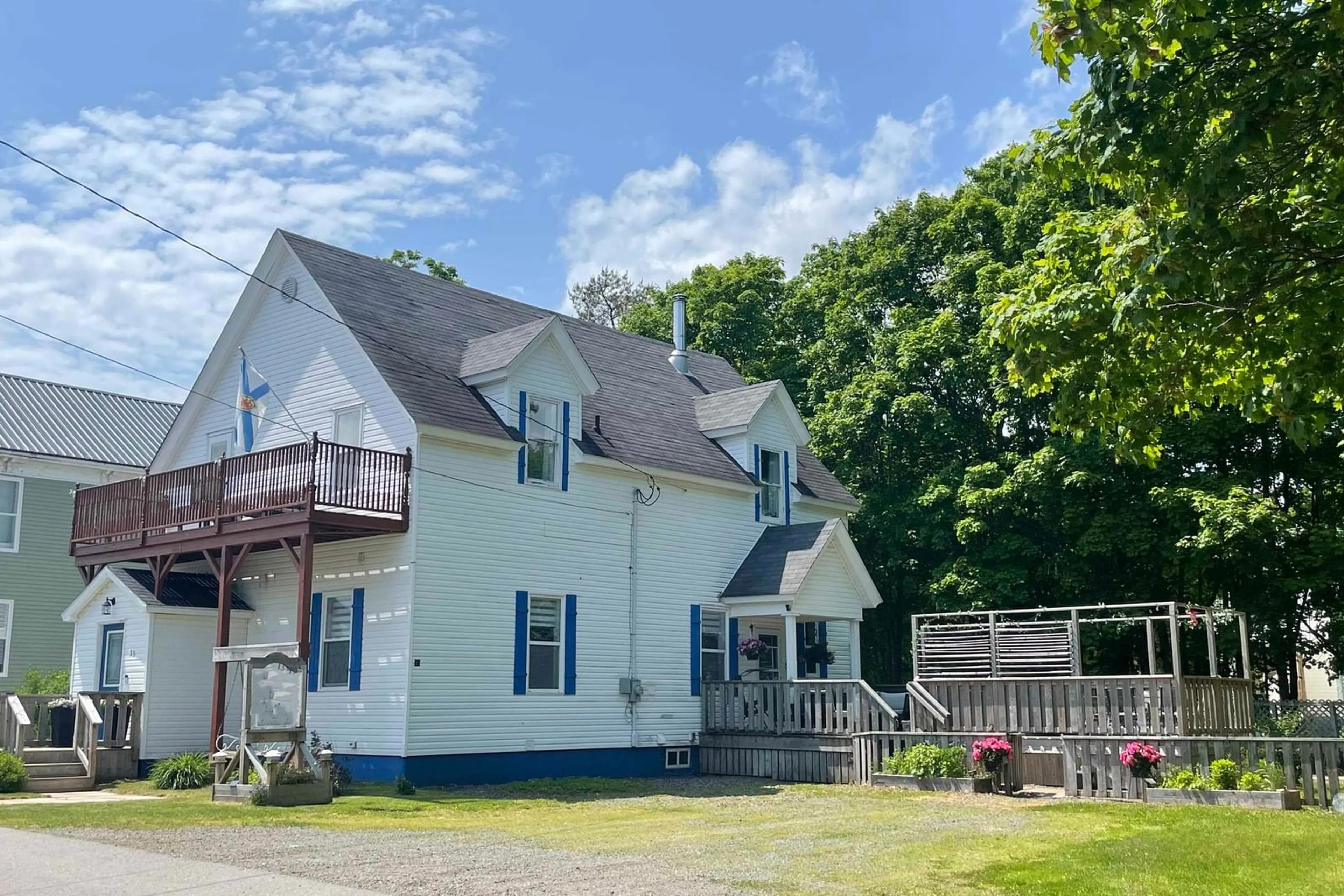 A pic from outside/outdoor area/front of a property/back of a property/a pic from drone, street for 33 Pleasant St, Parrsboro Nova Scotia B0M 1S0