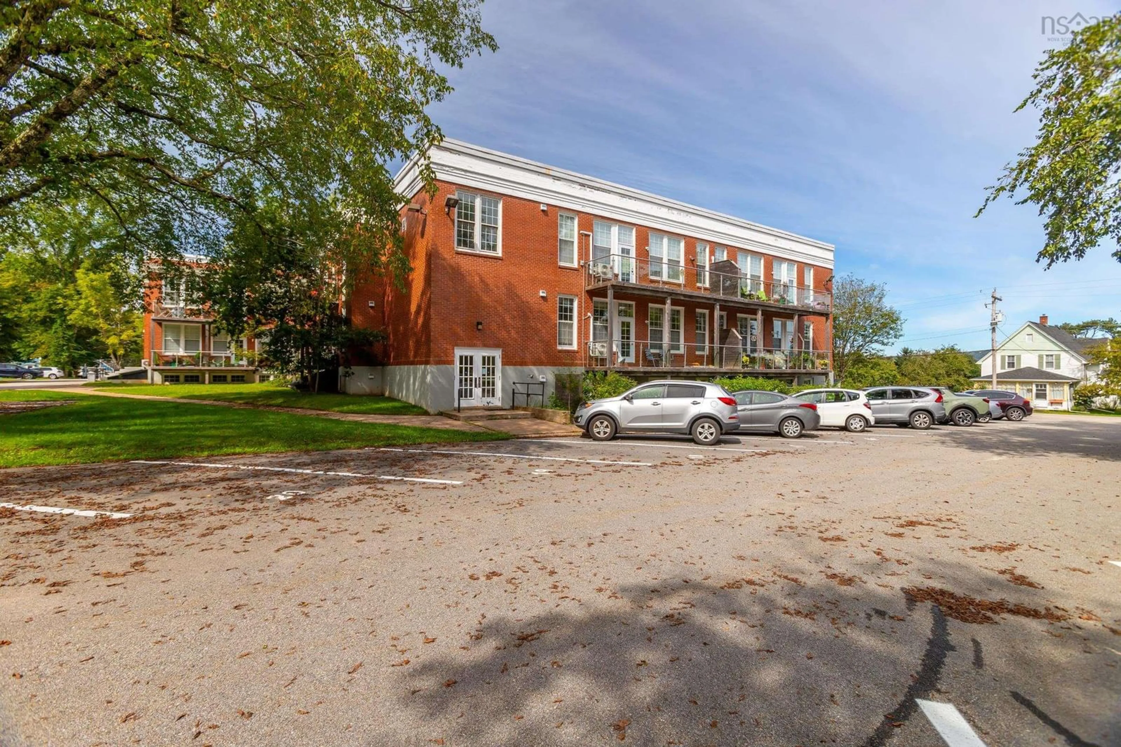 A pic from outside/outdoor area/front of a property/back of a property/a pic from drone, building for 151 Ritchie St #206, Annapolis Royal Nova Scotia B0S 1A0