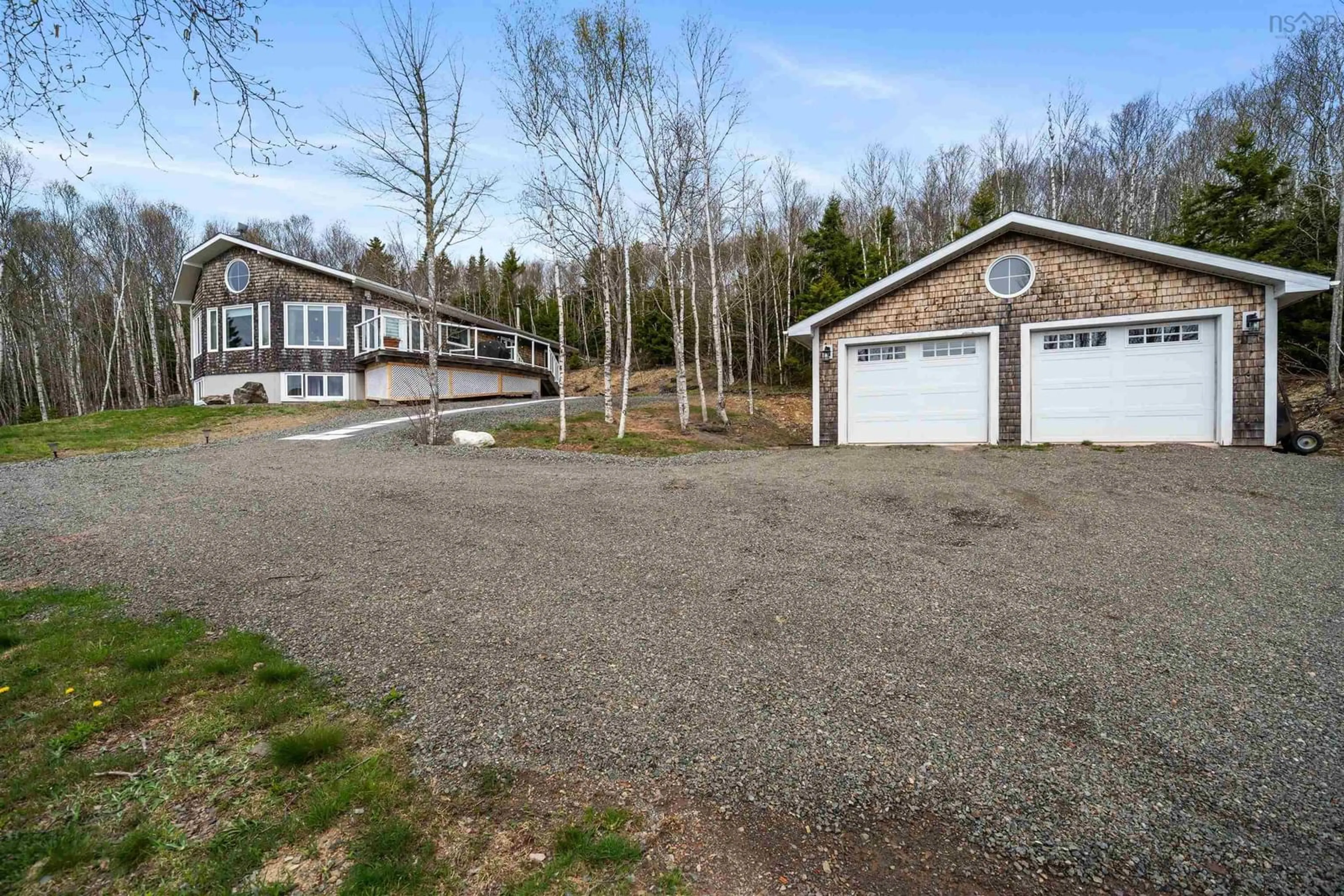 A pic from outside/outdoor area/front of a property/back of a property/a pic from drone, street for 59 Spring Tide Lane, Two Islands Nova Scotia B0M 1S0