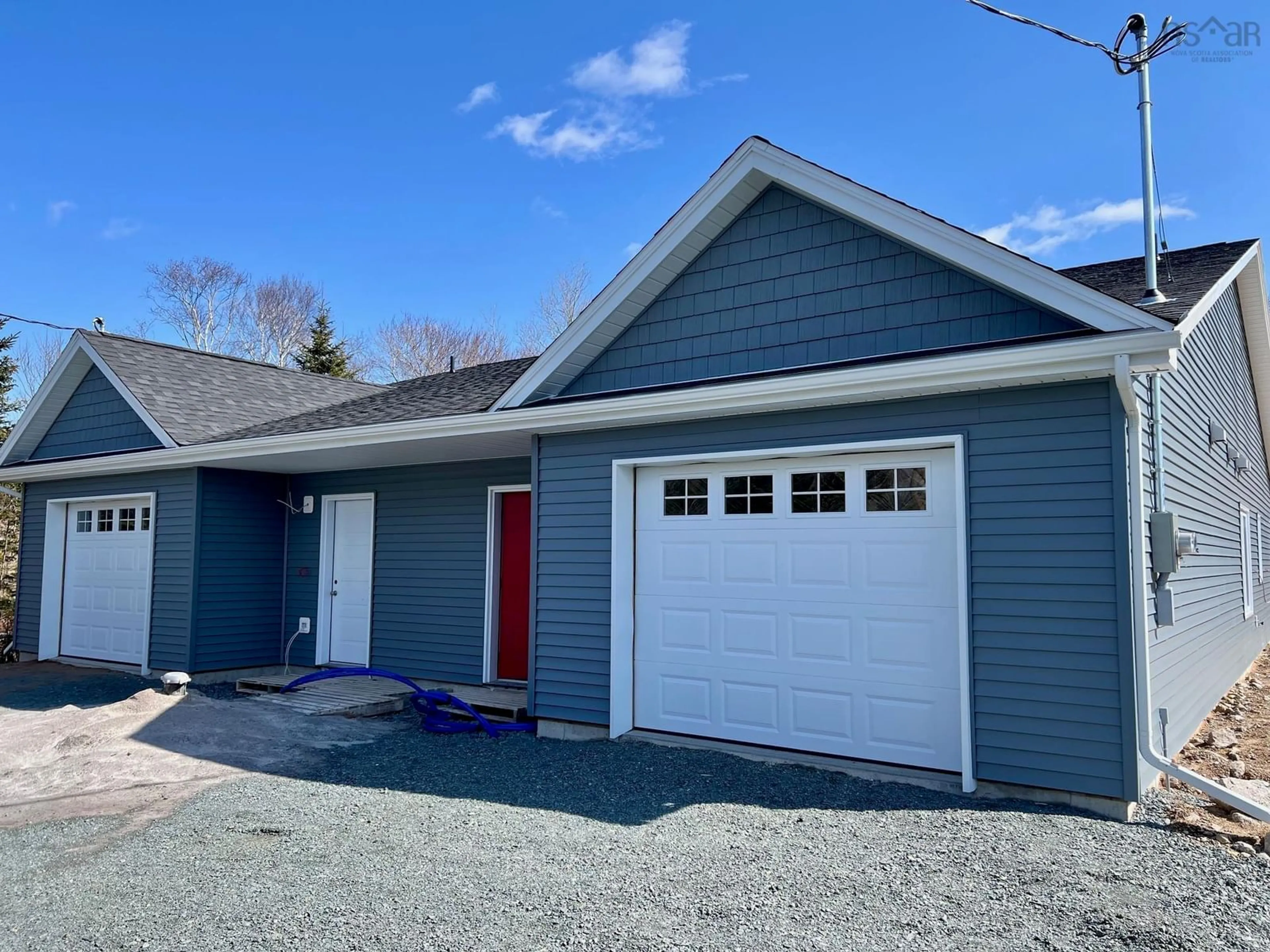 Home with vinyl exterior material, street for 3596 Old Sambro Rd, Sambro Nova Scotia B3V 1E9