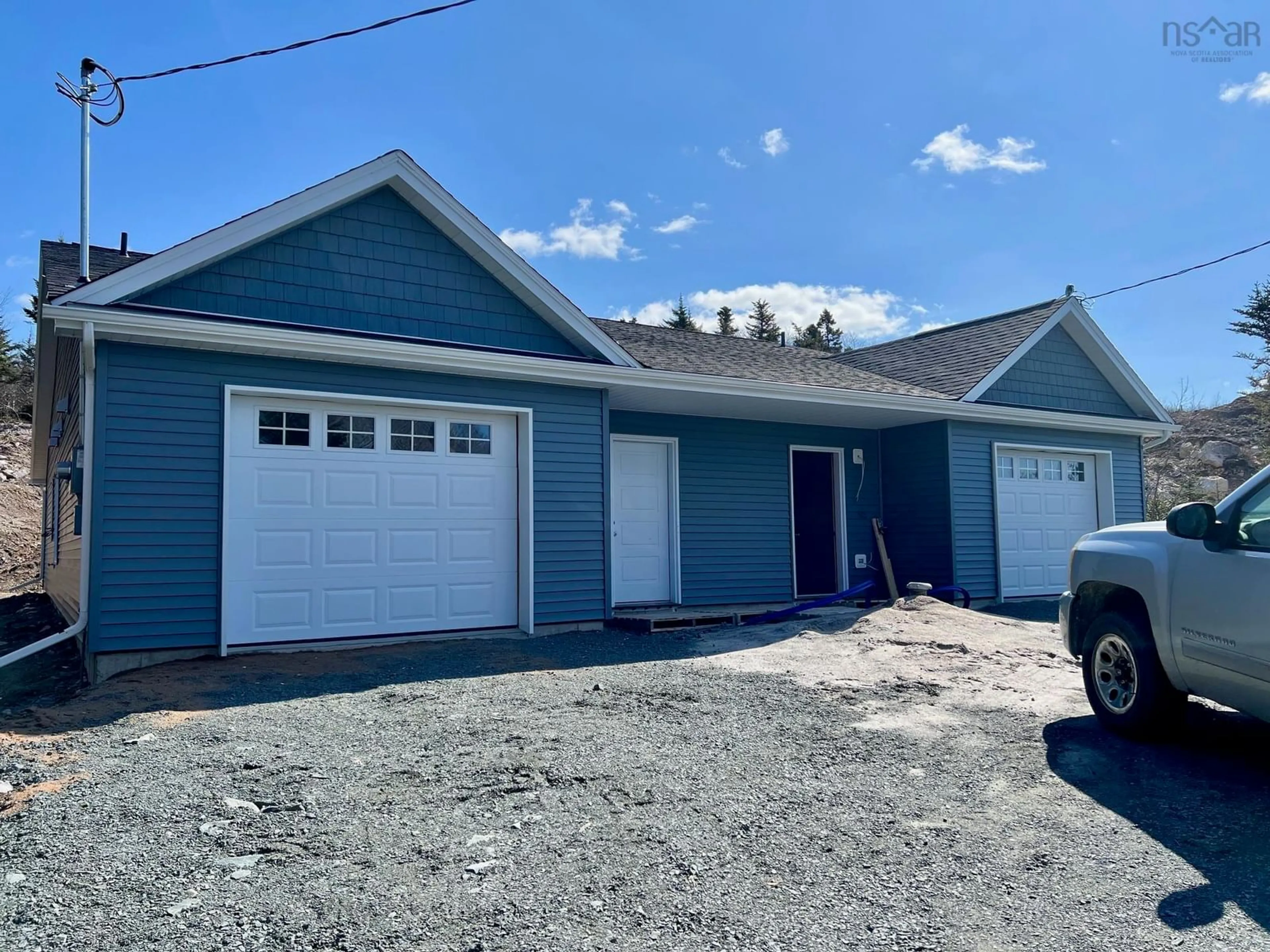 Home with vinyl exterior material, street for 3596 Old Sambro Rd, Williamswood Nova Scotia B3V 1E9