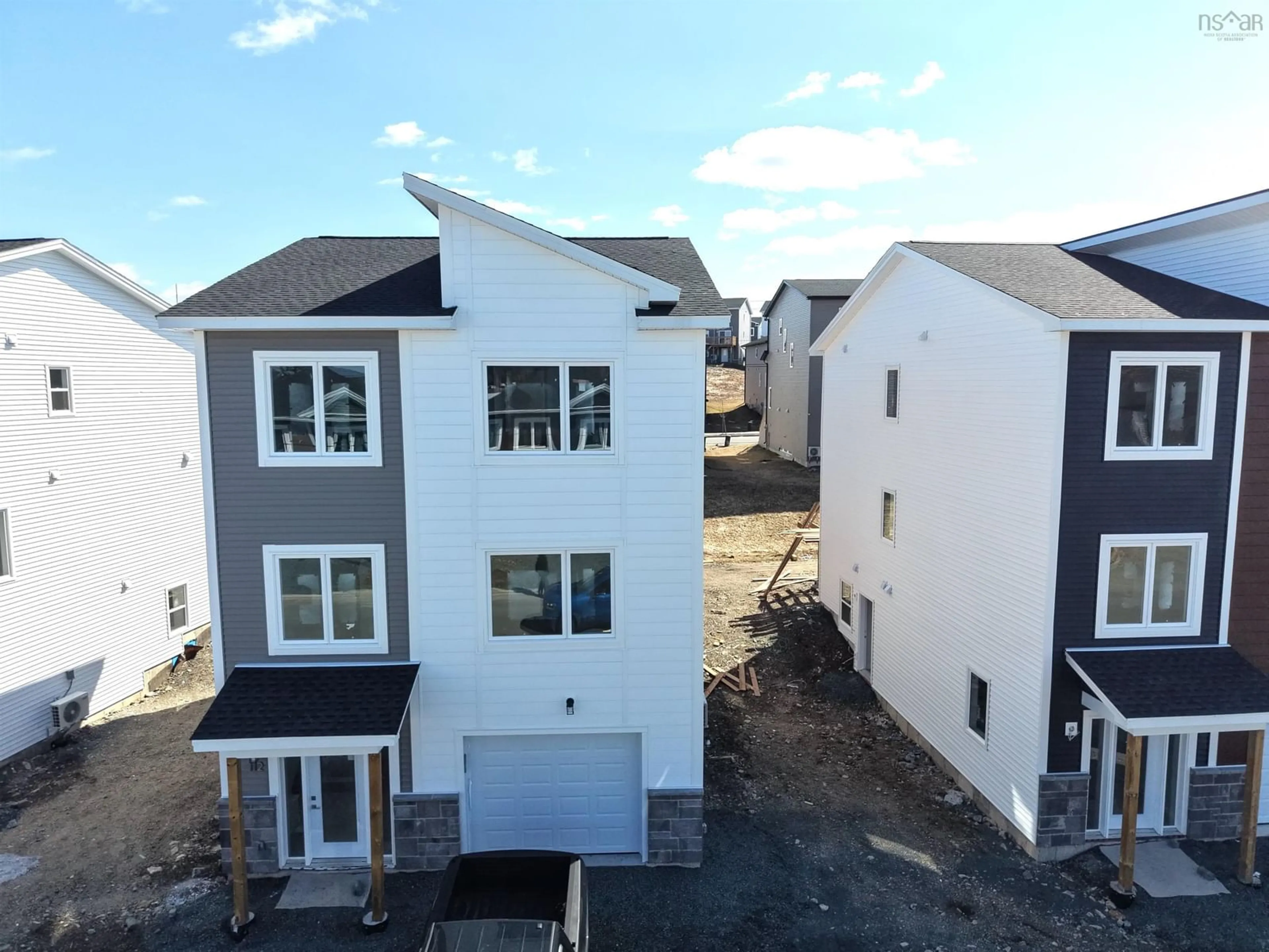 A pic from outside/outdoor area/front of a property/back of a property/a pic from drone, building for 112 Flatrock Cres #2028, Halifax Nova Scotia B3T 0N3
