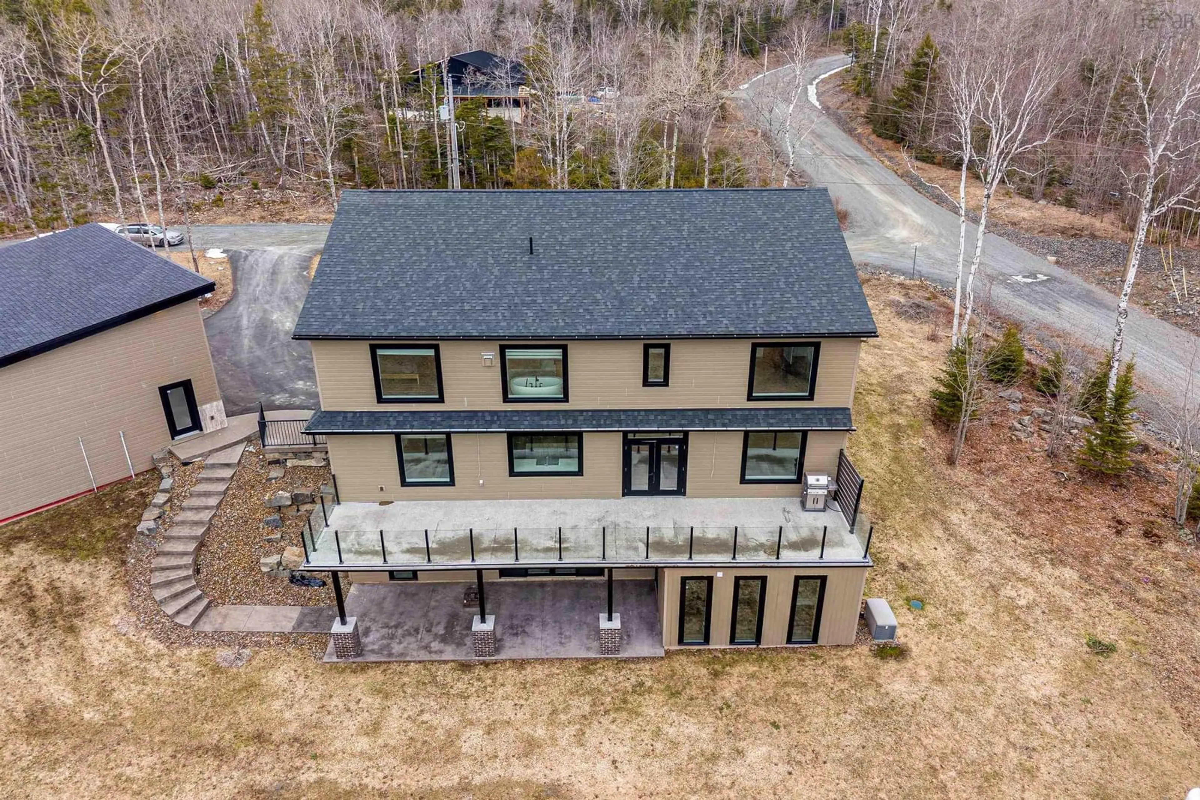 A pic from outside/outdoor area/front of a property/back of a property/a pic from drone, building for 11 Argyle Close, Ardoise Nova Scotia B0N 3A0