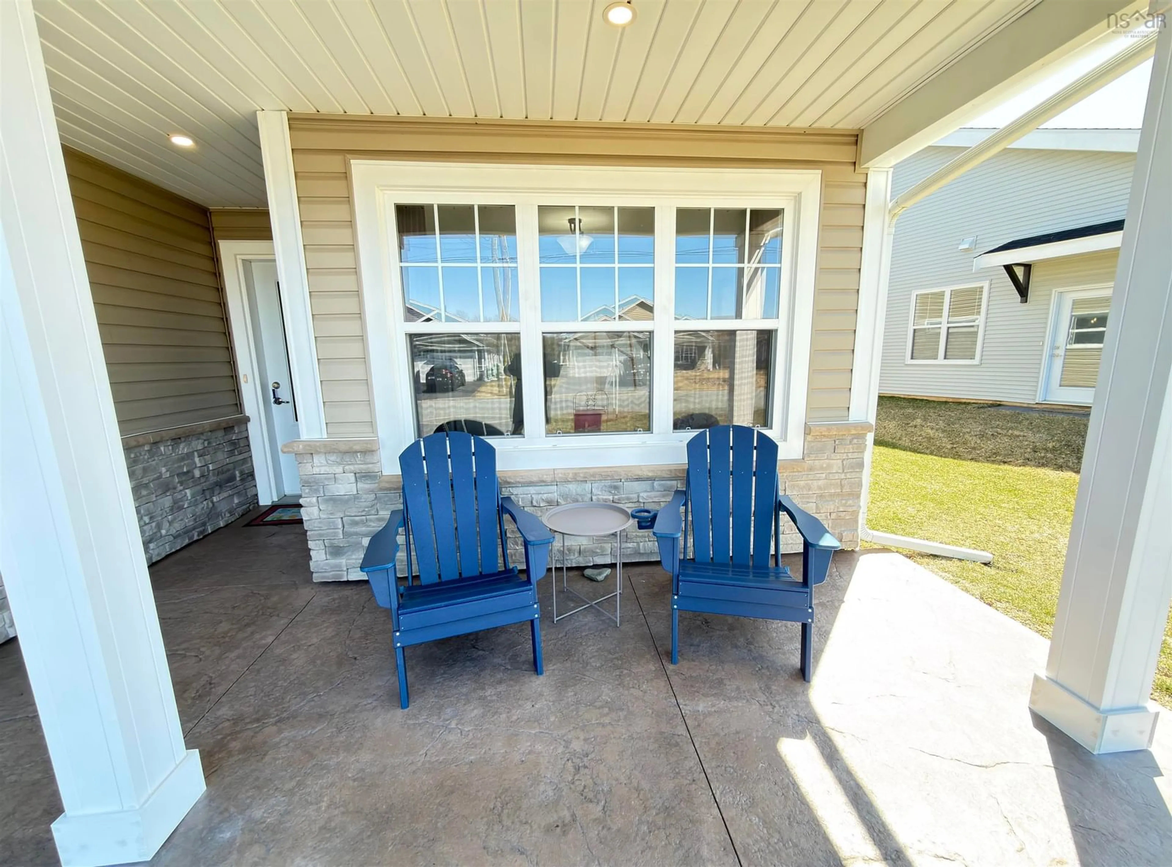 Patio, water/lake/river/ocean view for 83 Thistle St, Falmouth Nova Scotia B0P 1L0