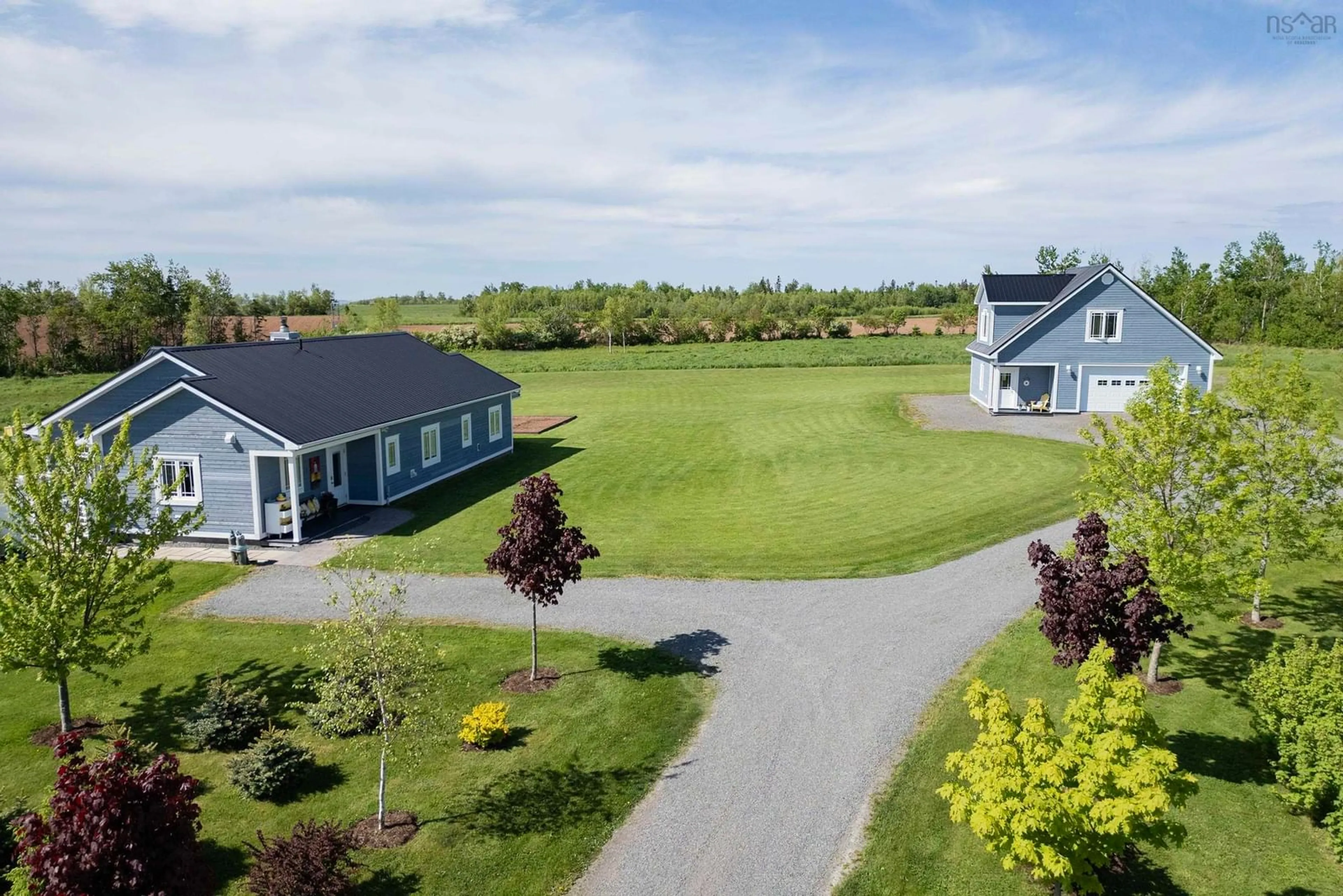 A pic from outside/outdoor area/front of a property/back of a property/a pic from drone, unknown for 451 Gulf Shore Rd, Pugwash Nova Scotia B0K 1L0