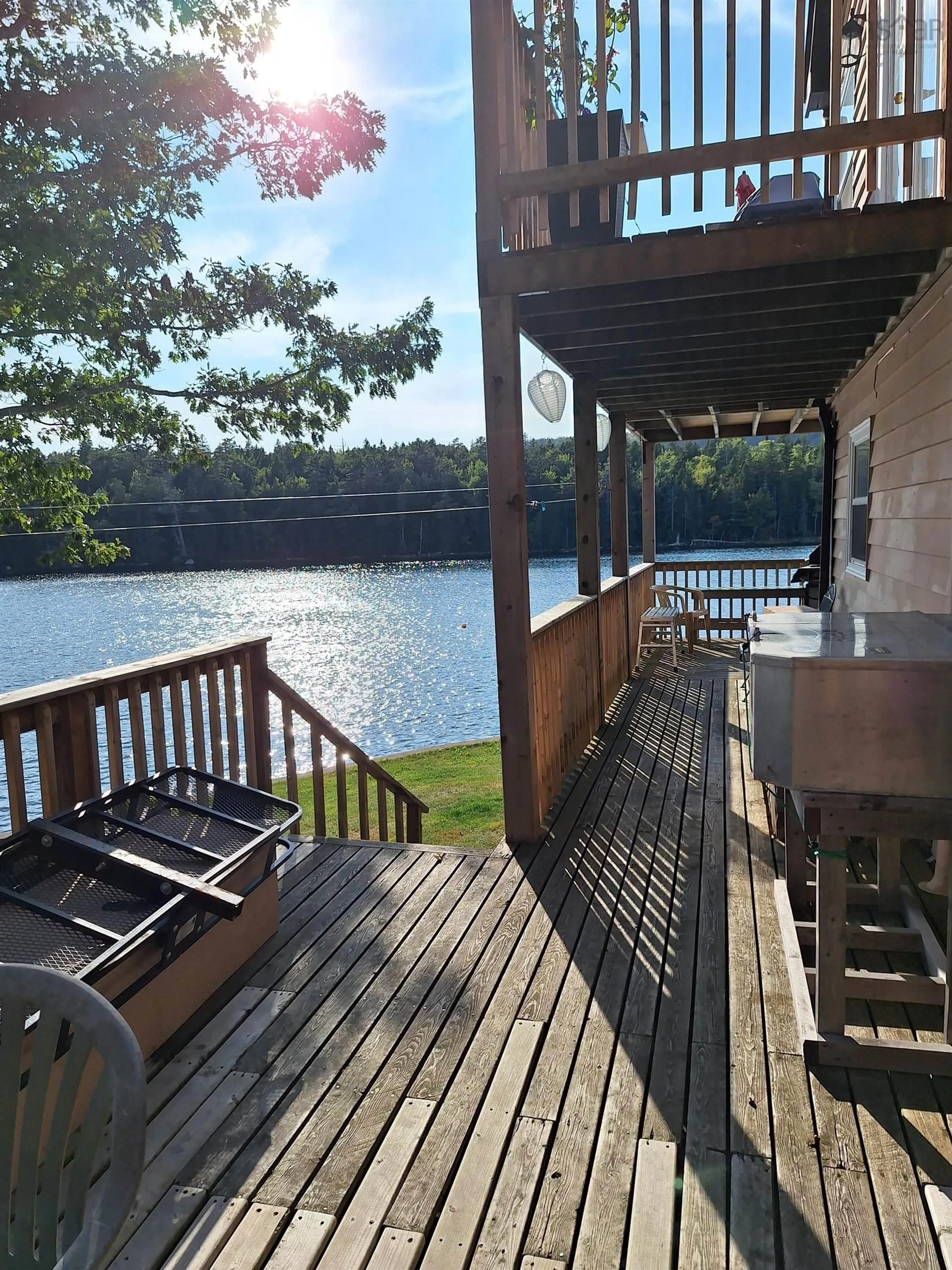 Patio, water/lake/river/ocean view for 149 Todds Island Rd, St Margaret's Bay Nova Scotia B3Z 2C6