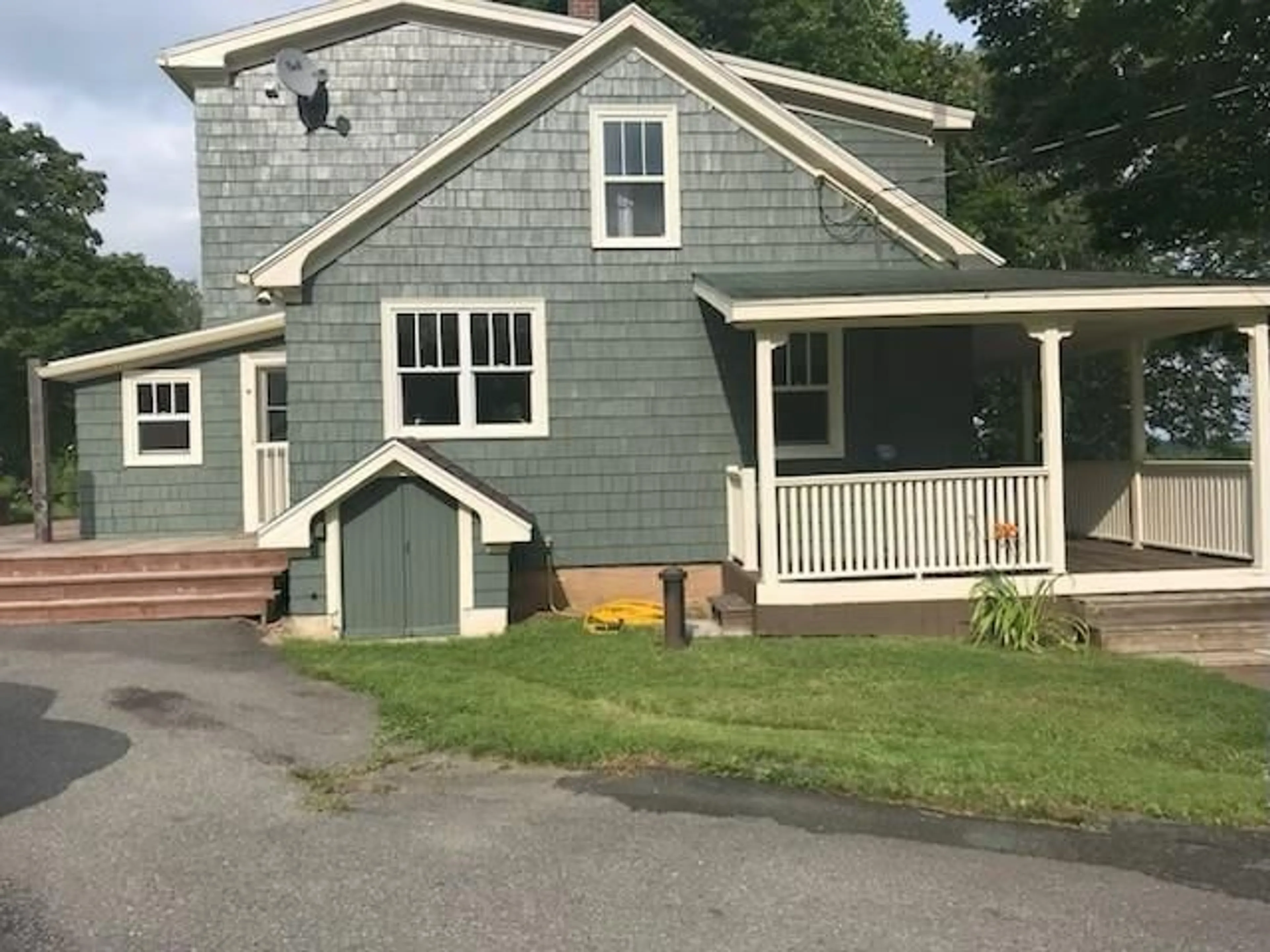 Home with vinyl exterior material, street for 2041 Clarence Rd, Clarence Nova Scotia B0S 1C0