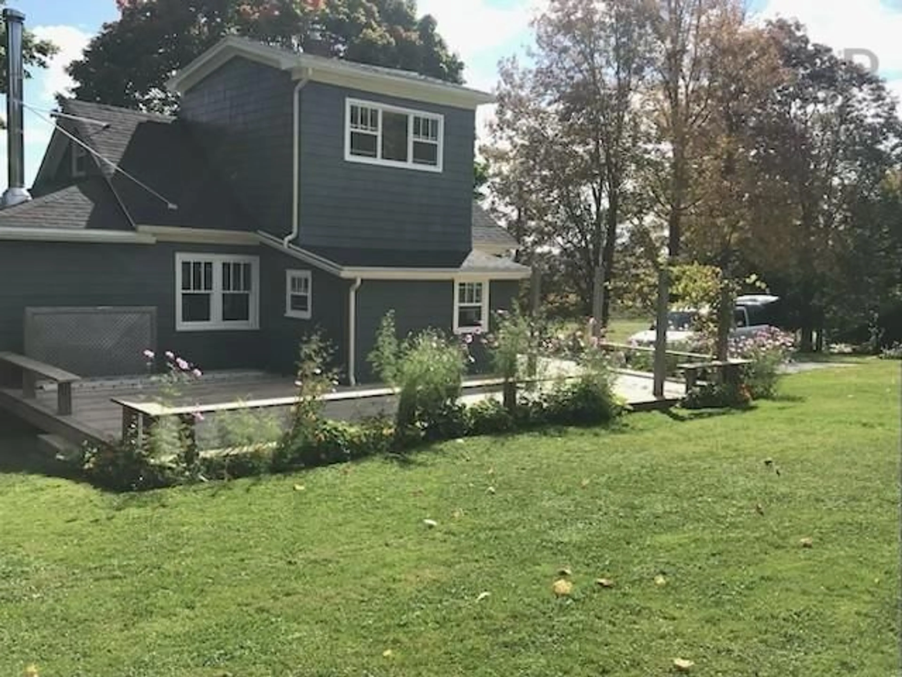 A pic from outside/outdoor area/front of a property/back of a property/a pic from drone, street for 2041 Clarence Rd, Clarence Nova Scotia B0S 1C0