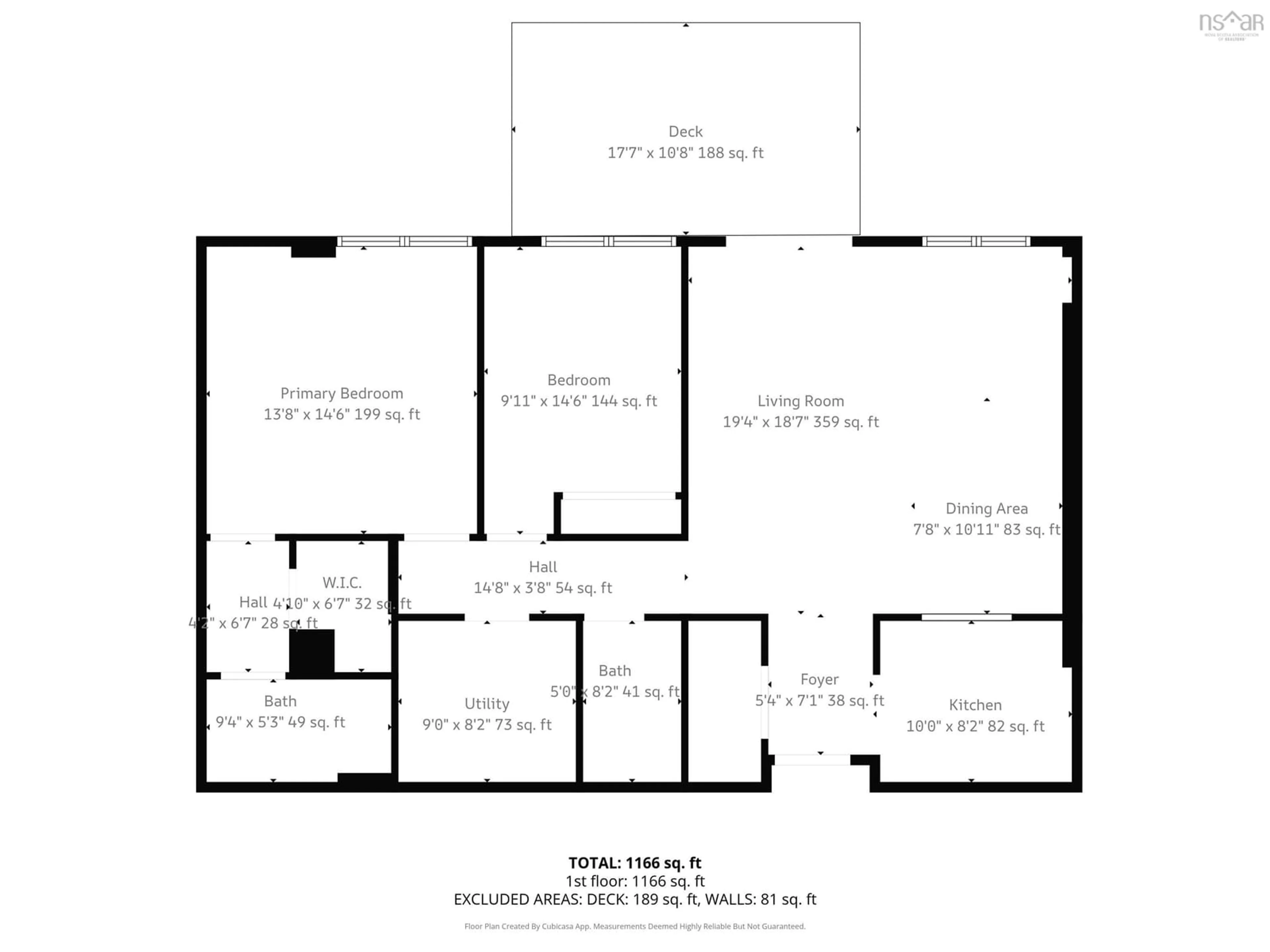 Floor plan for 5234 Morris St #103, Halifax Regional Municipality Nova Scotia B3J 0A3