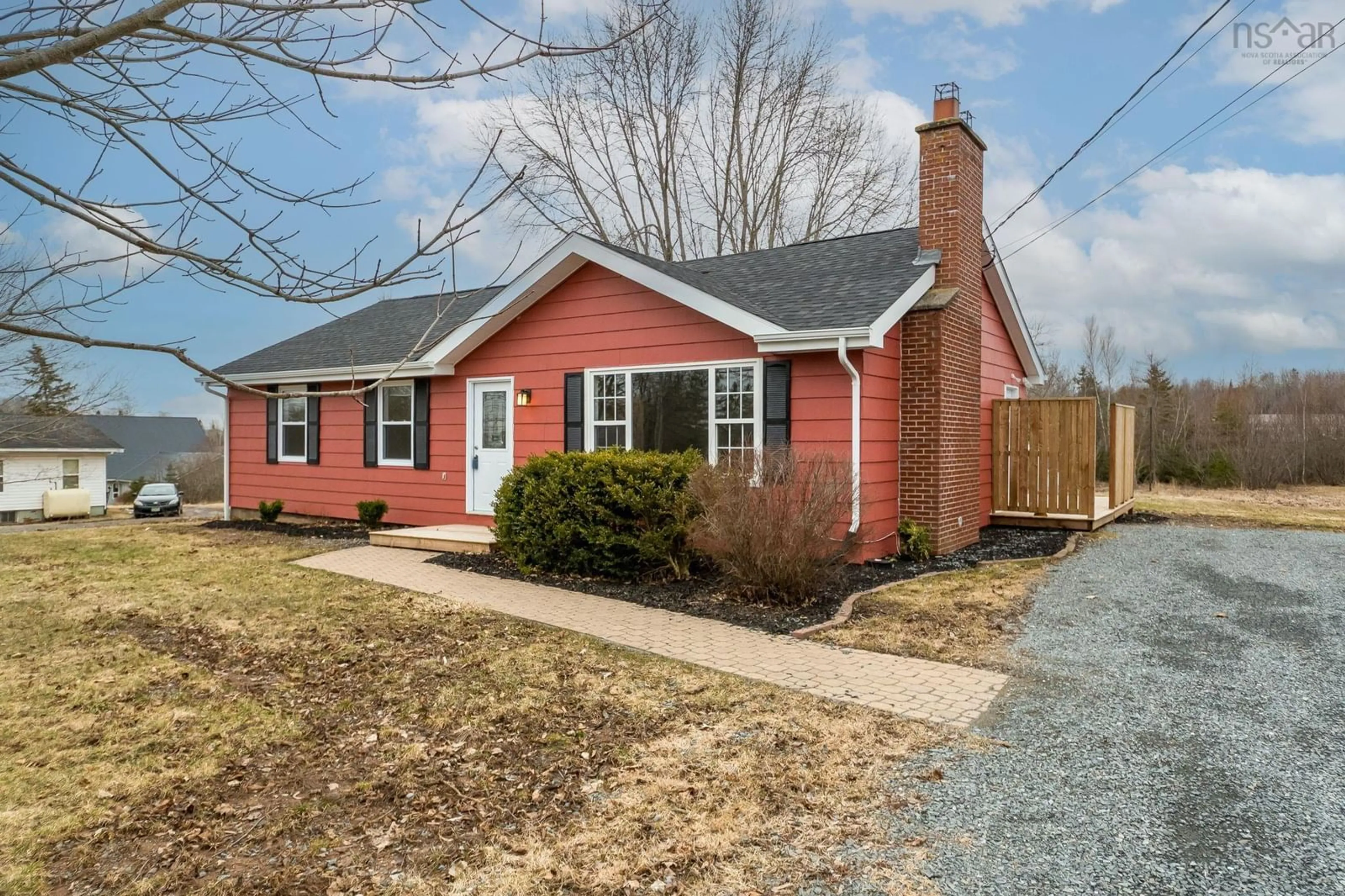Home with brick exterior material, street for 37 Highway 14, Milford Nova Scotia B0N 1Y0