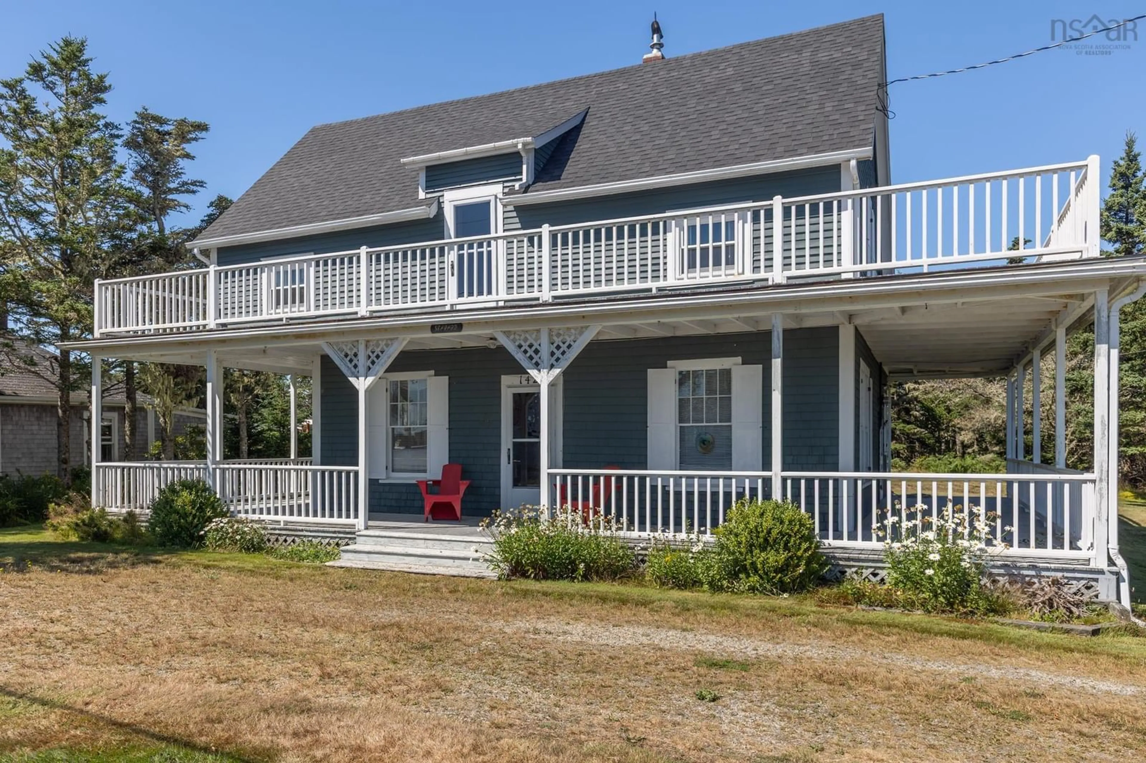 Home with vinyl exterior material, unknown for 1428 Highway 304, Cape Forchu Nova Scotia B5A 5G7