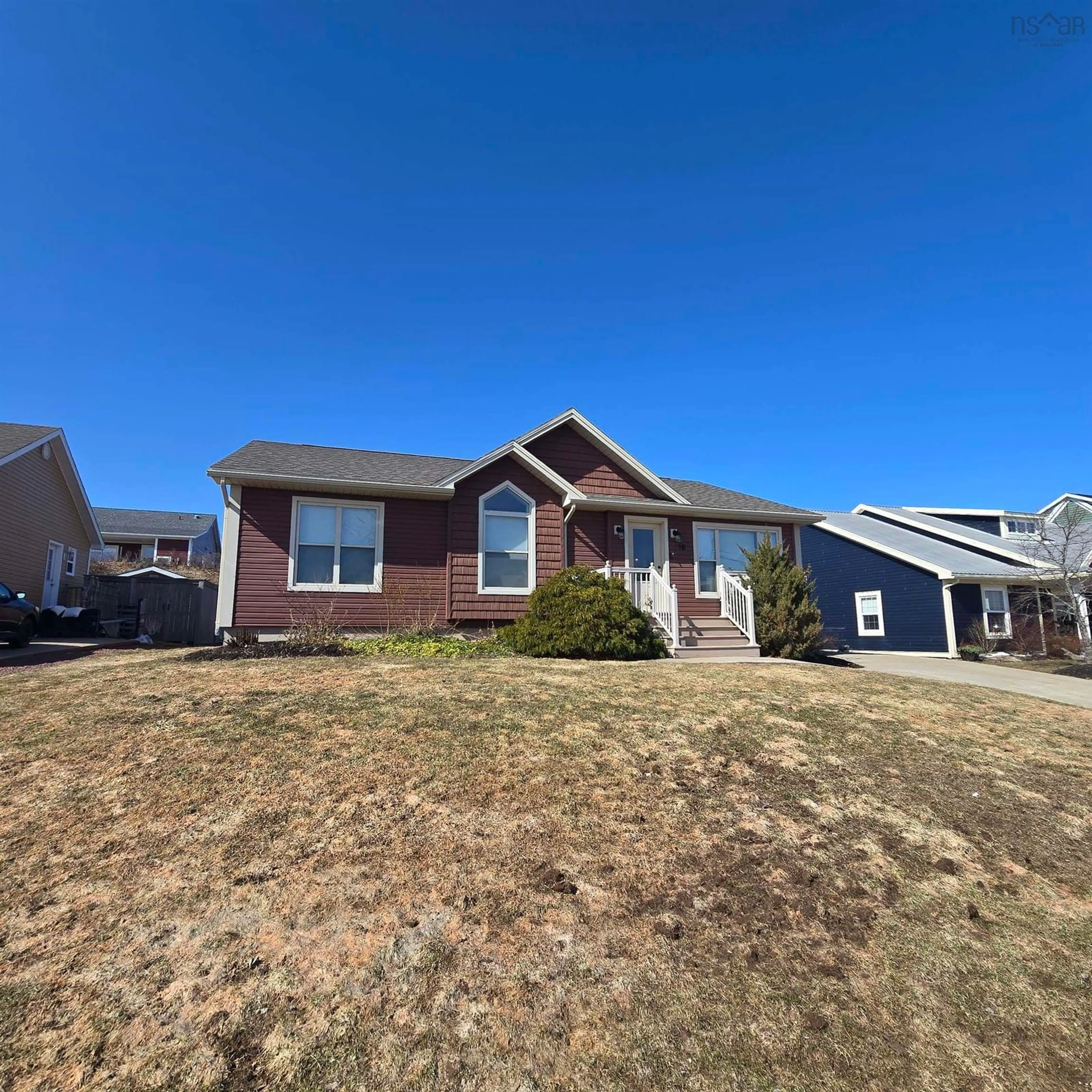 Home with vinyl exterior material, street for 16 Ben's Brae, Antigonish County Nova Scotia B2G 2Y4