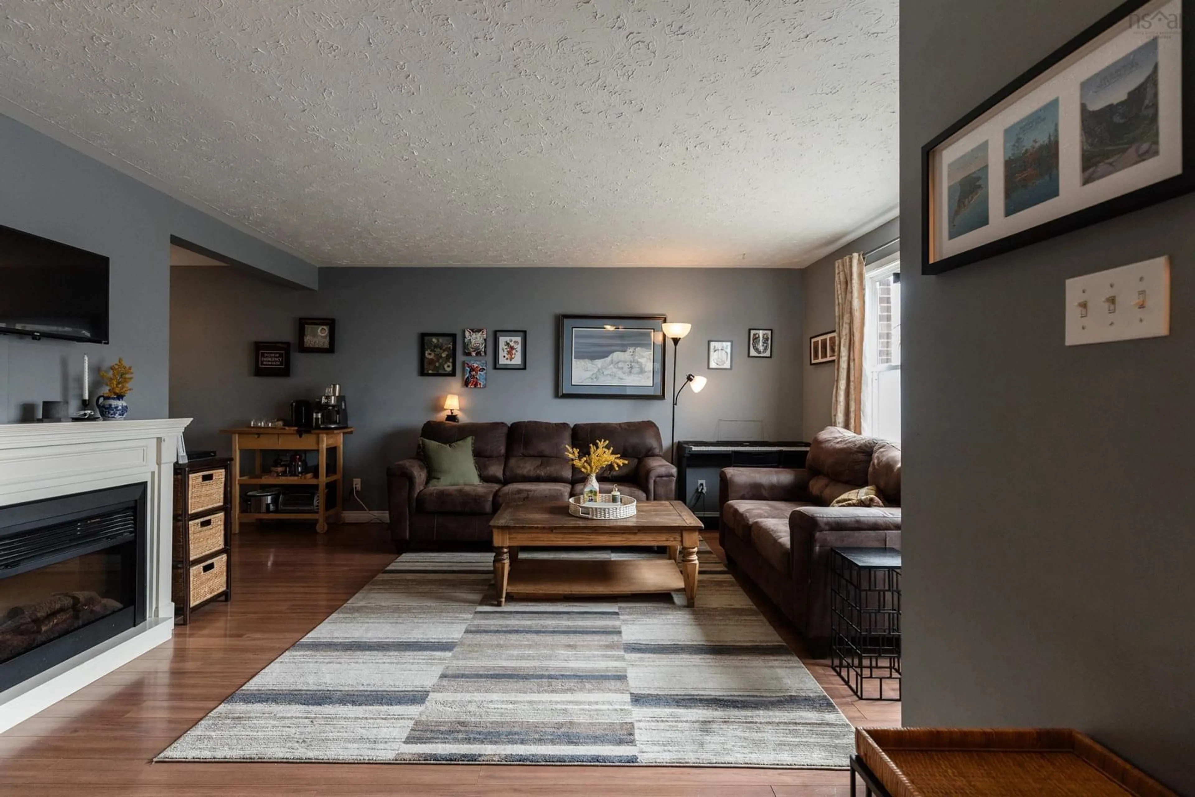 Living room with furniture, unknown for 20 Matador Crt, Lower Sackville Nova Scotia B4C 3G9