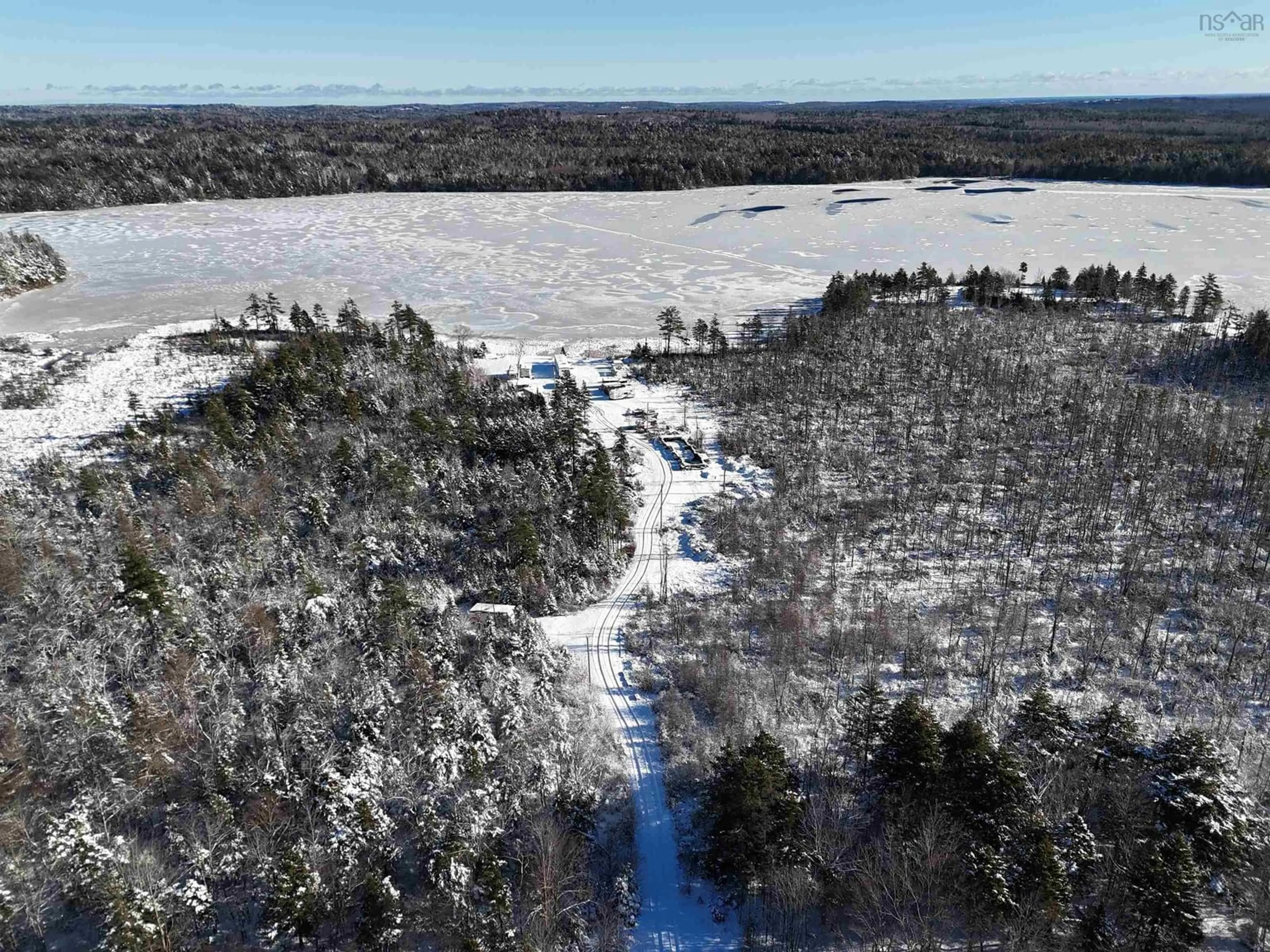 A pic from outside/outdoor area/front of a property/back of a property/a pic from drone, water/lake/river/ocean view for 73 Somerset Rd, Italy Cross Nova Scotia B4V 0M1