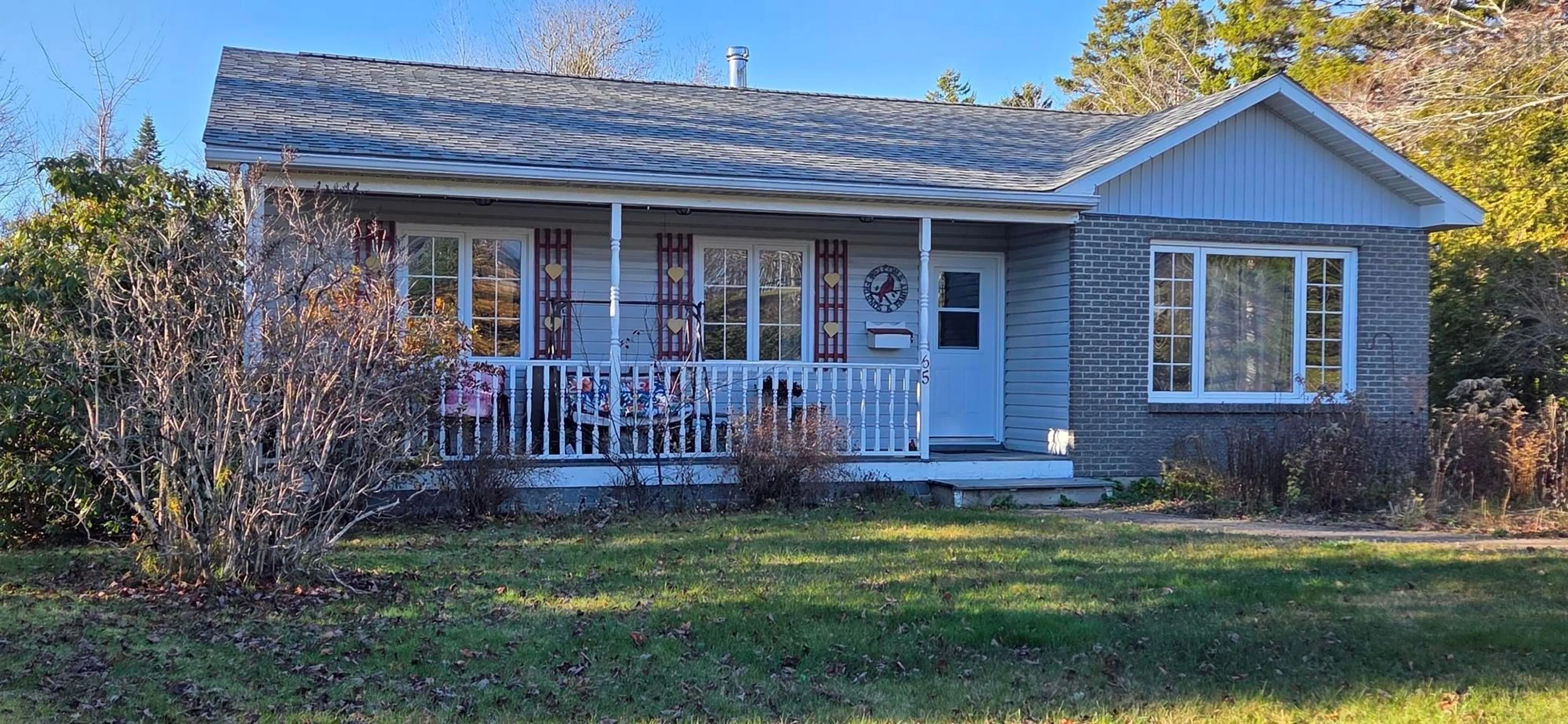 Home with vinyl exterior material, street for 65 Westwind Ridge, Middle Sackville Nova Scotia B4E 3B4