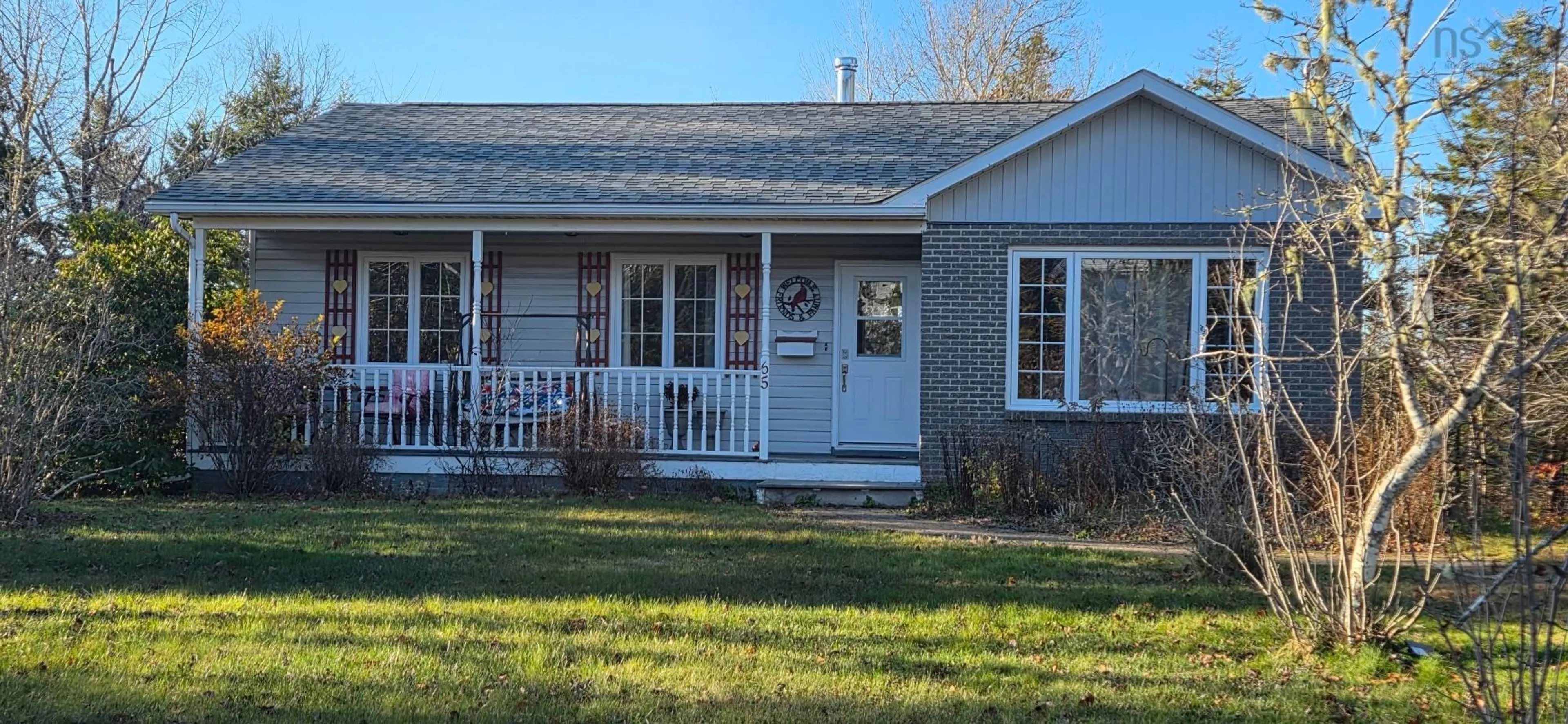 Home with vinyl exterior material, street for 65 Westwind Ridge, Middle Sackville Nova Scotia B4E 3B4