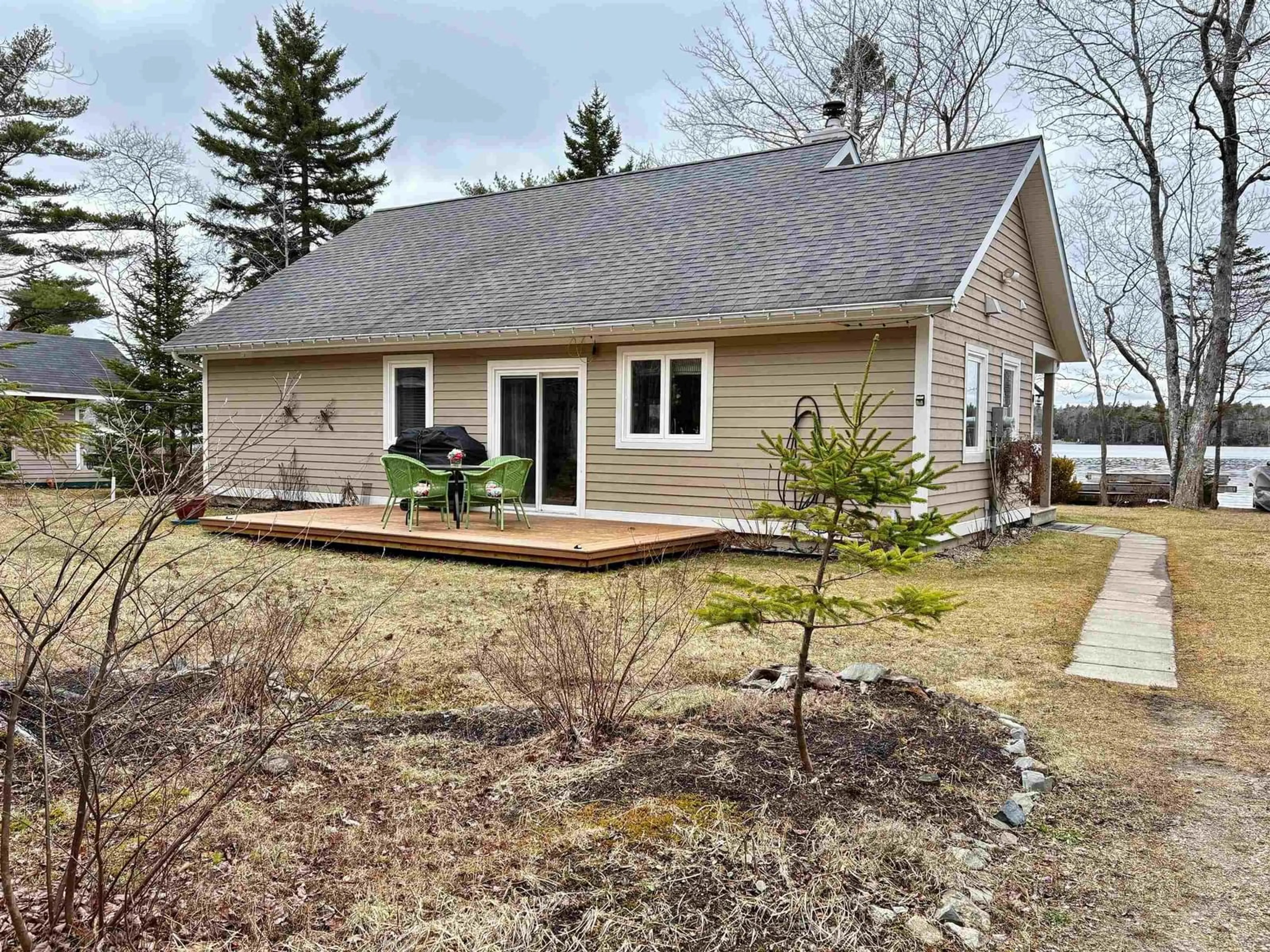 Home with vinyl exterior material, street for 137 Beaver Point Rd, North Kemptville Nova Scotia B5A 5X9