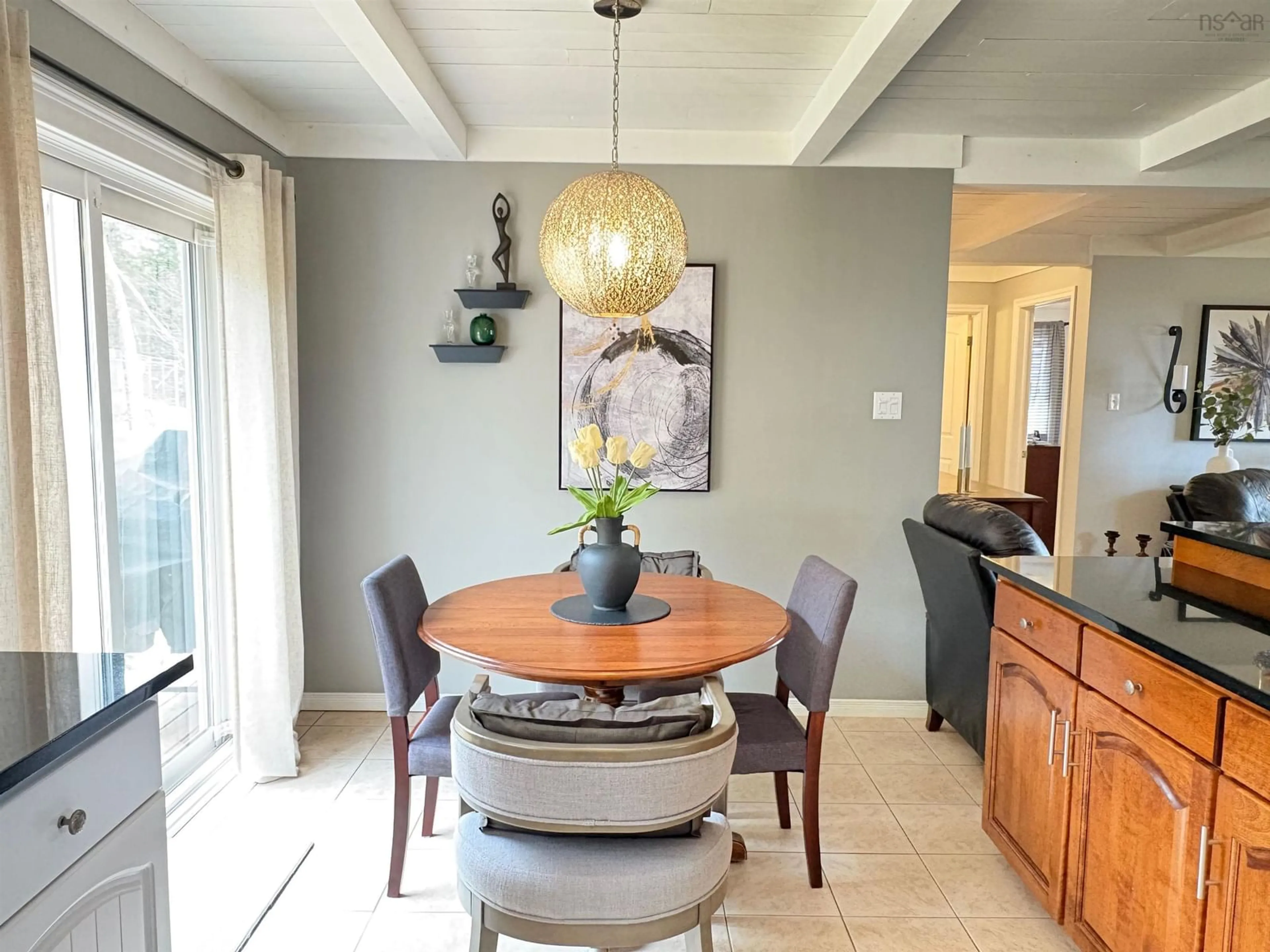 Dining room, ceramic/tile floor for 137 Beaver Point Rd, North Kemptville Nova Scotia B5A 5X9