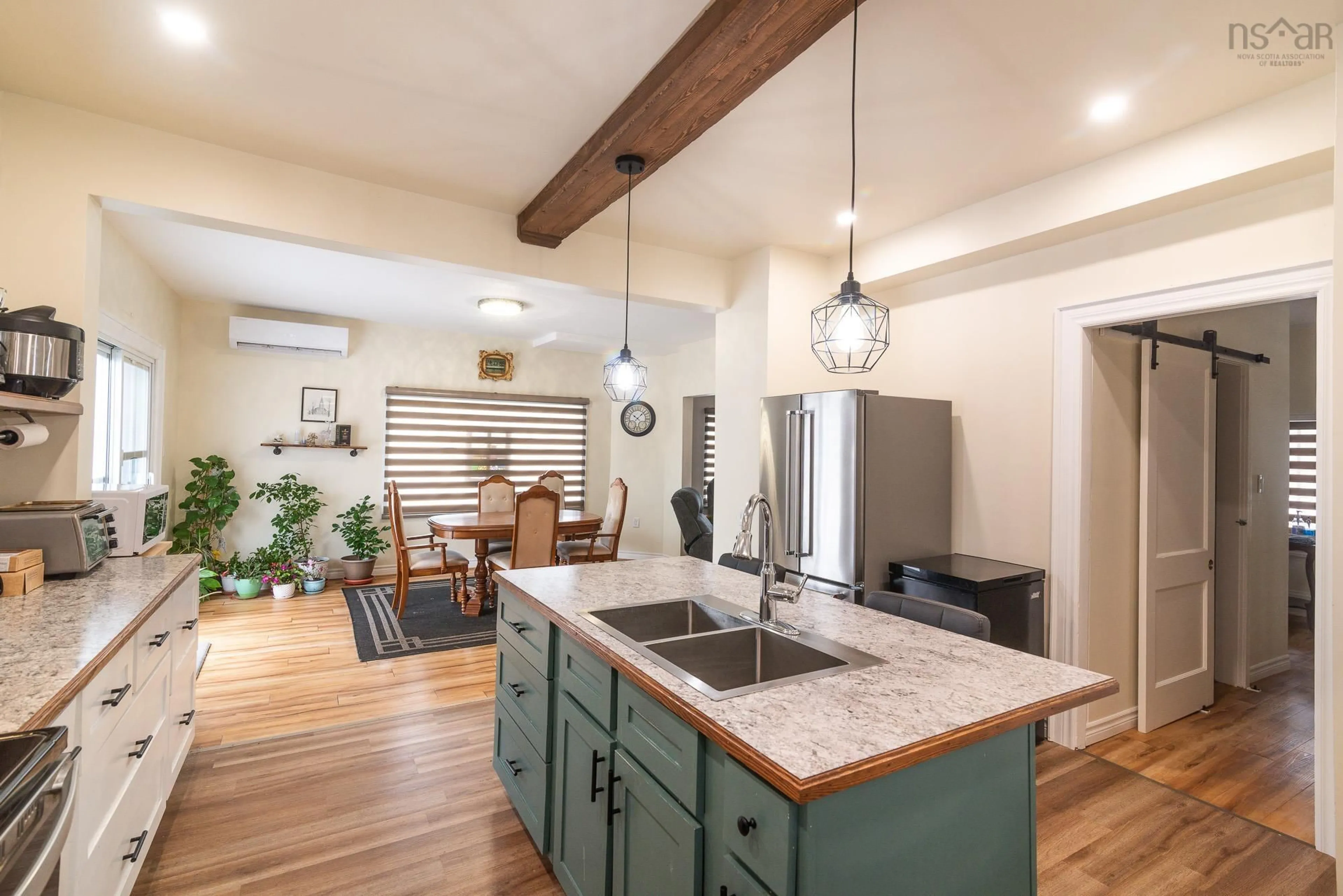 Open concept kitchen, unknown for 37 Morris St, Springhill Nova Scotia B0M 1X0