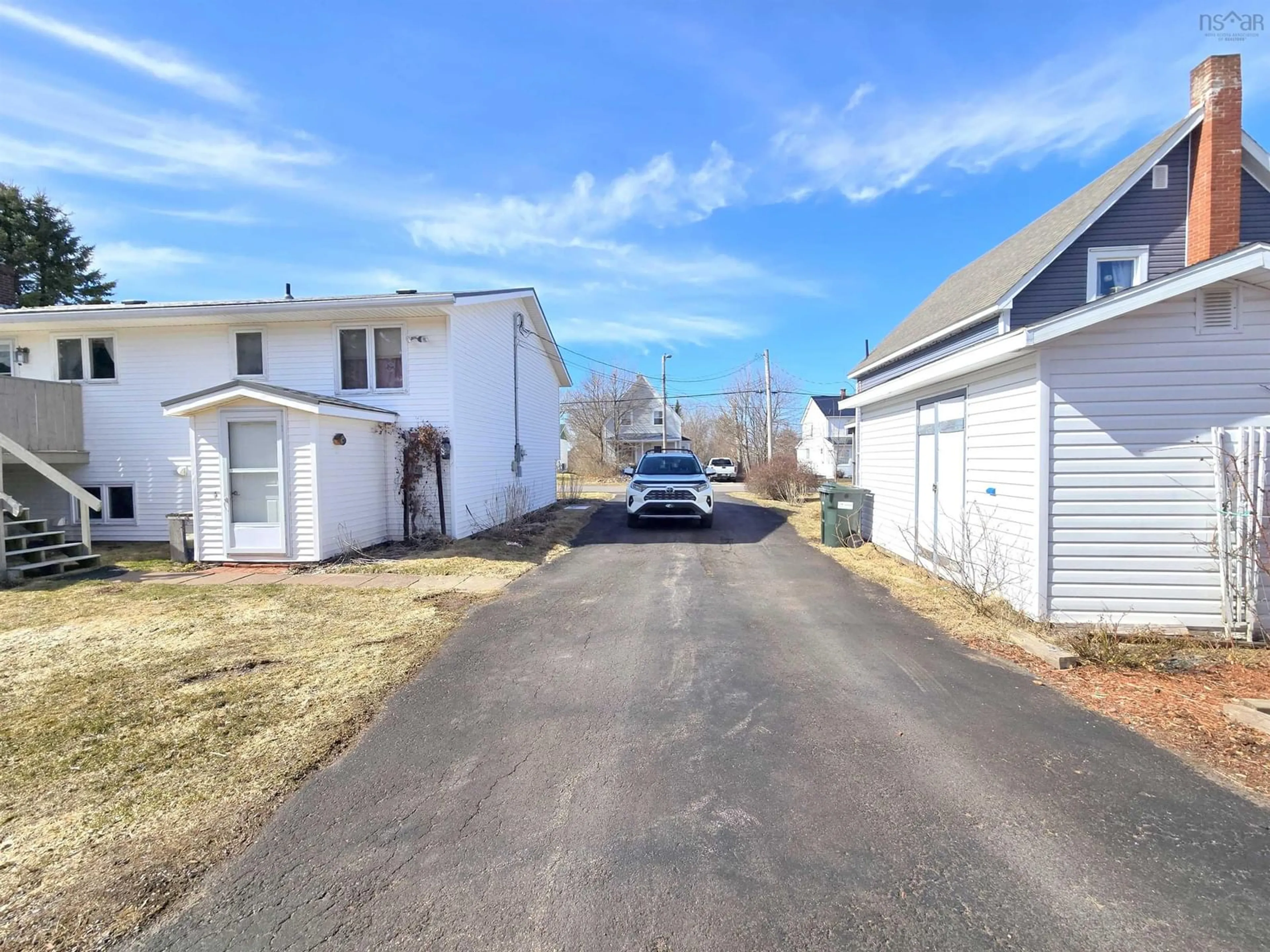 A pic from outside/outdoor area/front of a property/back of a property/a pic from drone, street for 9 Patterson St, Amherst Nova Scotia B4H 1G6