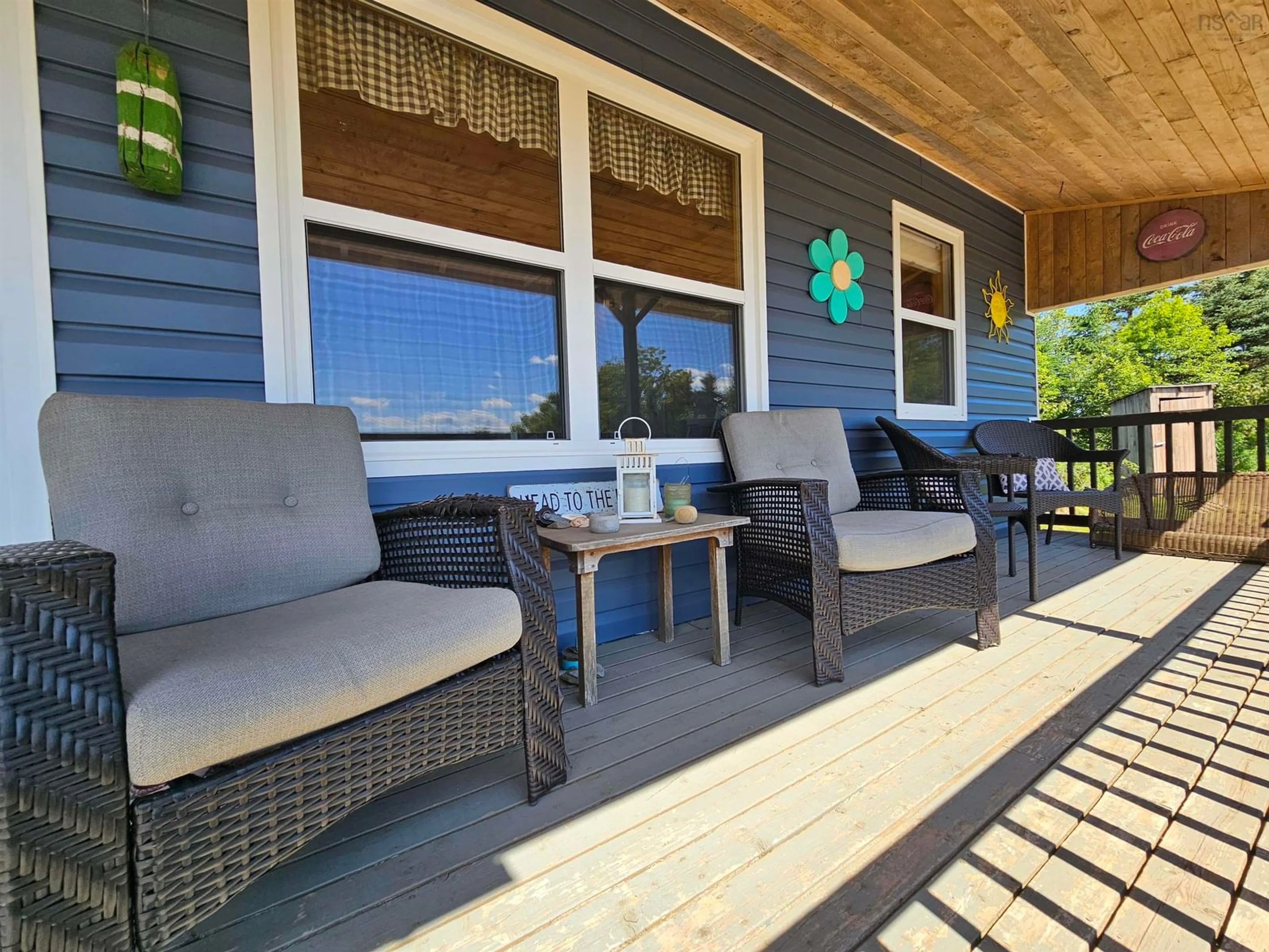 Patio, water/lake/river/ocean view for 4 Ridgeview Lane, Greenhill Nova Scotia B0M 1S0