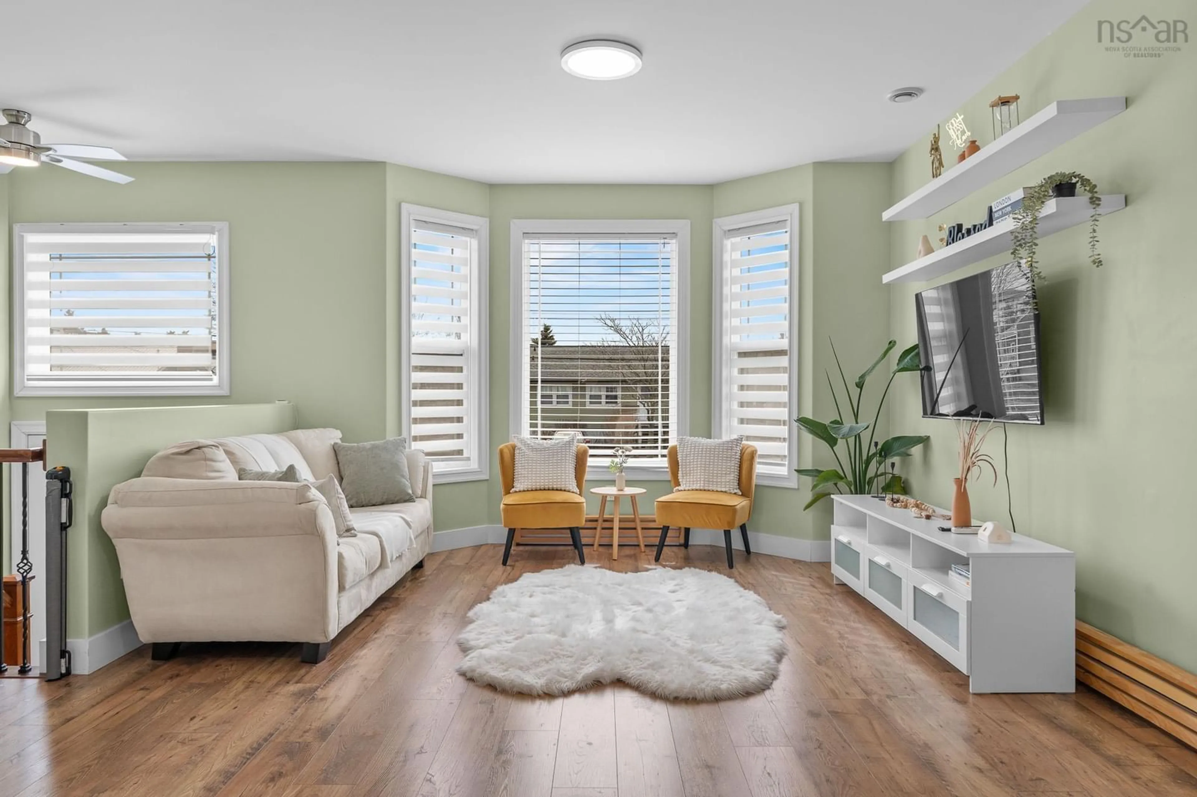 Living room with furniture, unknown for 42B Hornes Rd, Eastern Passage Nova Scotia B3G 1A5