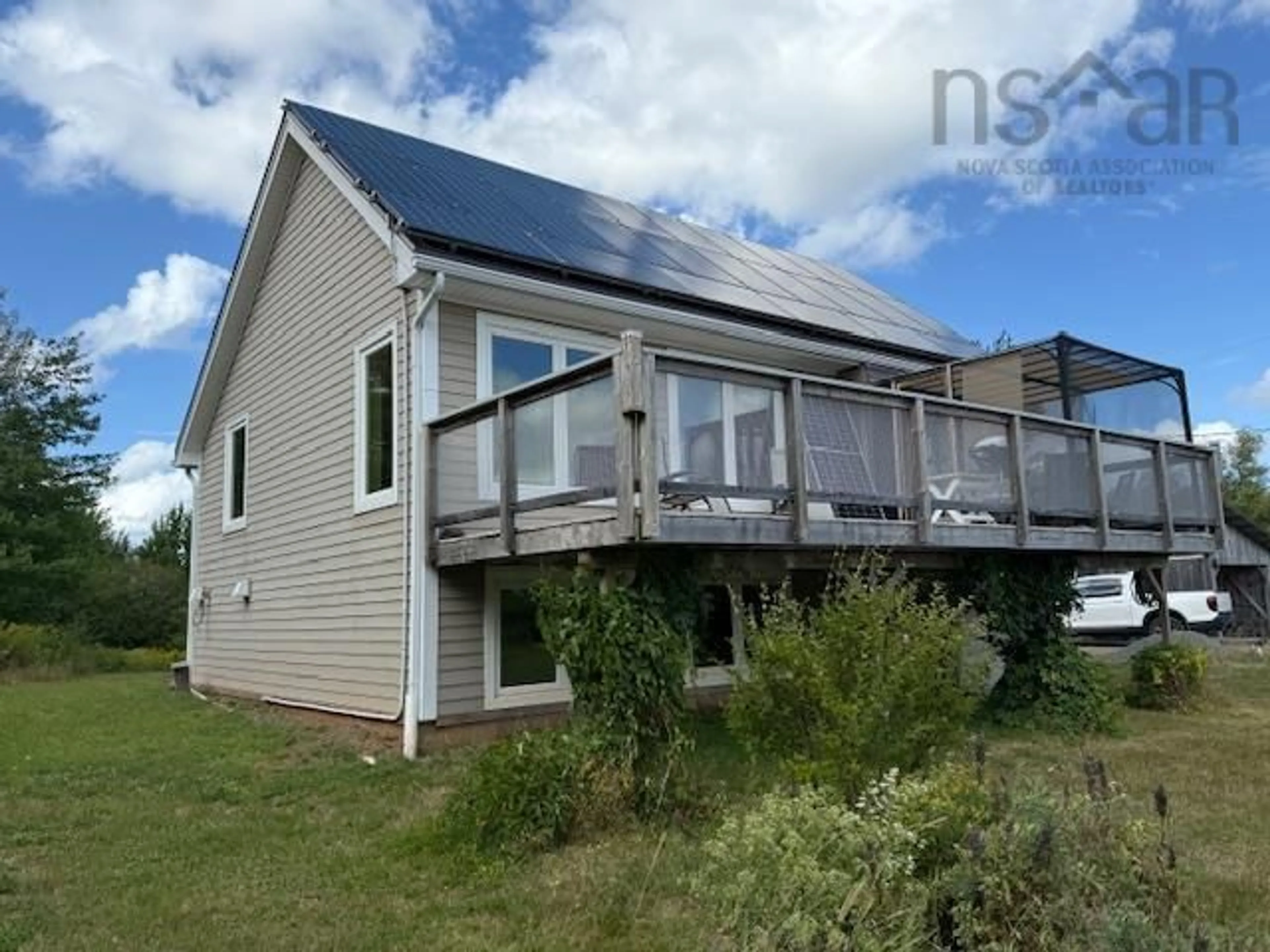 A pic from outside/outdoor area/front of a property/back of a property/a pic from drone, building for 140 Joudrey Rd, Barrachois Nova Scotia B0K 1V0