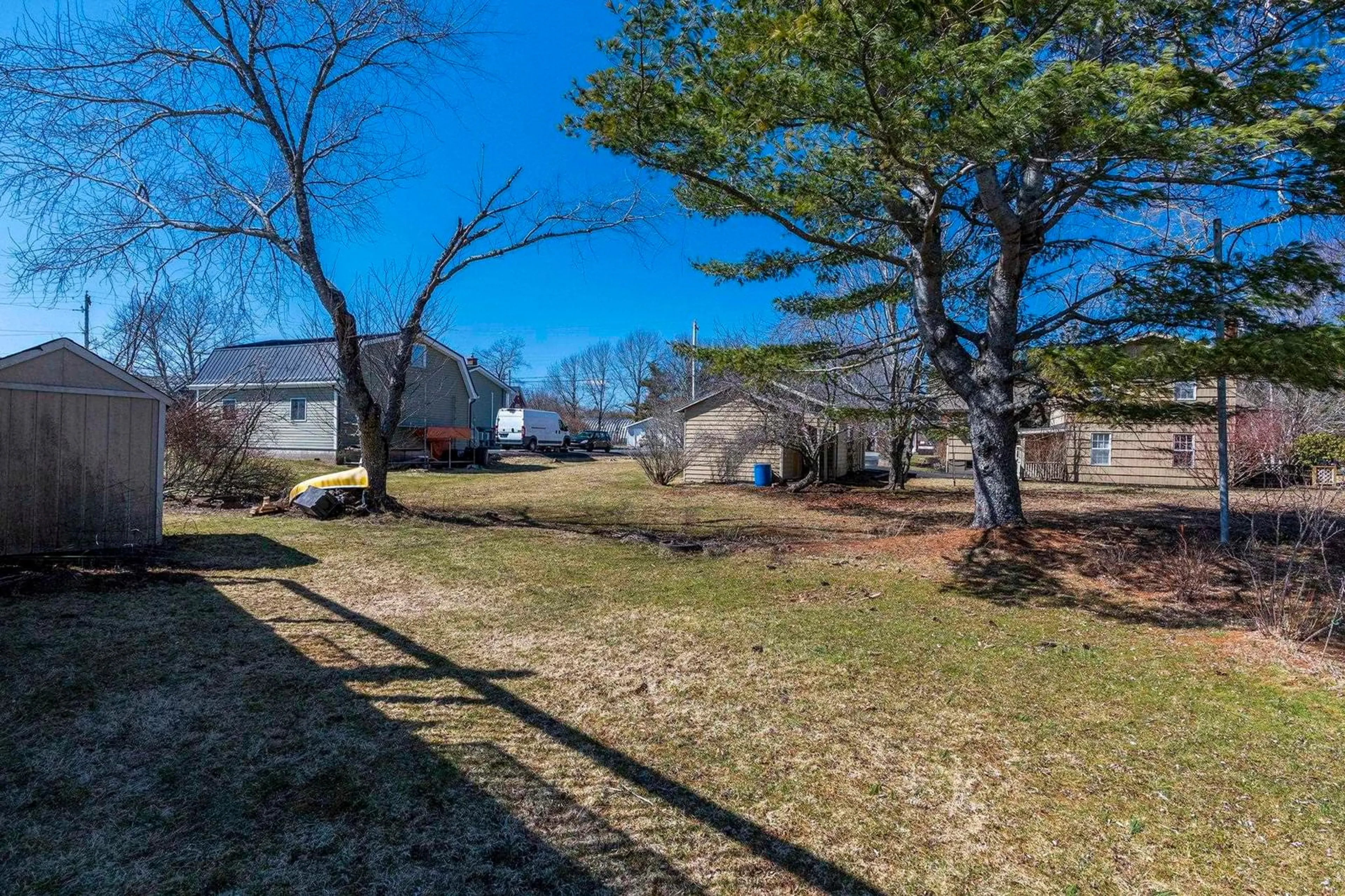 A pic from outside/outdoor area/front of a property/back of a property/a pic from drone, unknown for 12 School Rd, Elmsdale Nova Scotia B2S 1K4