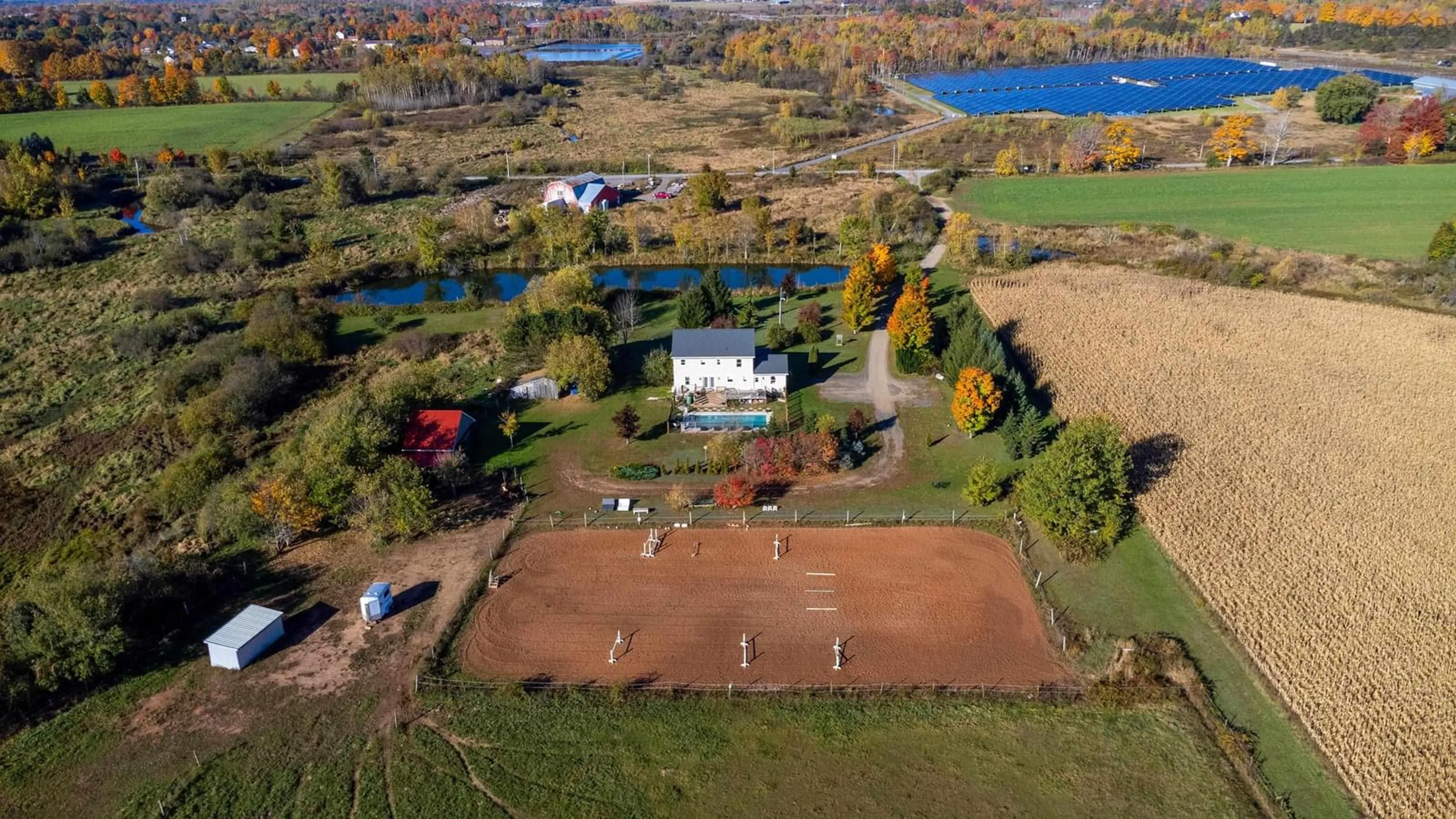 A pic from outside/outdoor area/front of a property/back of a property/a pic from drone, water/lake/river/ocean view for 120 Willow Ave, Berwick Nova Scotia B0P 1E0
