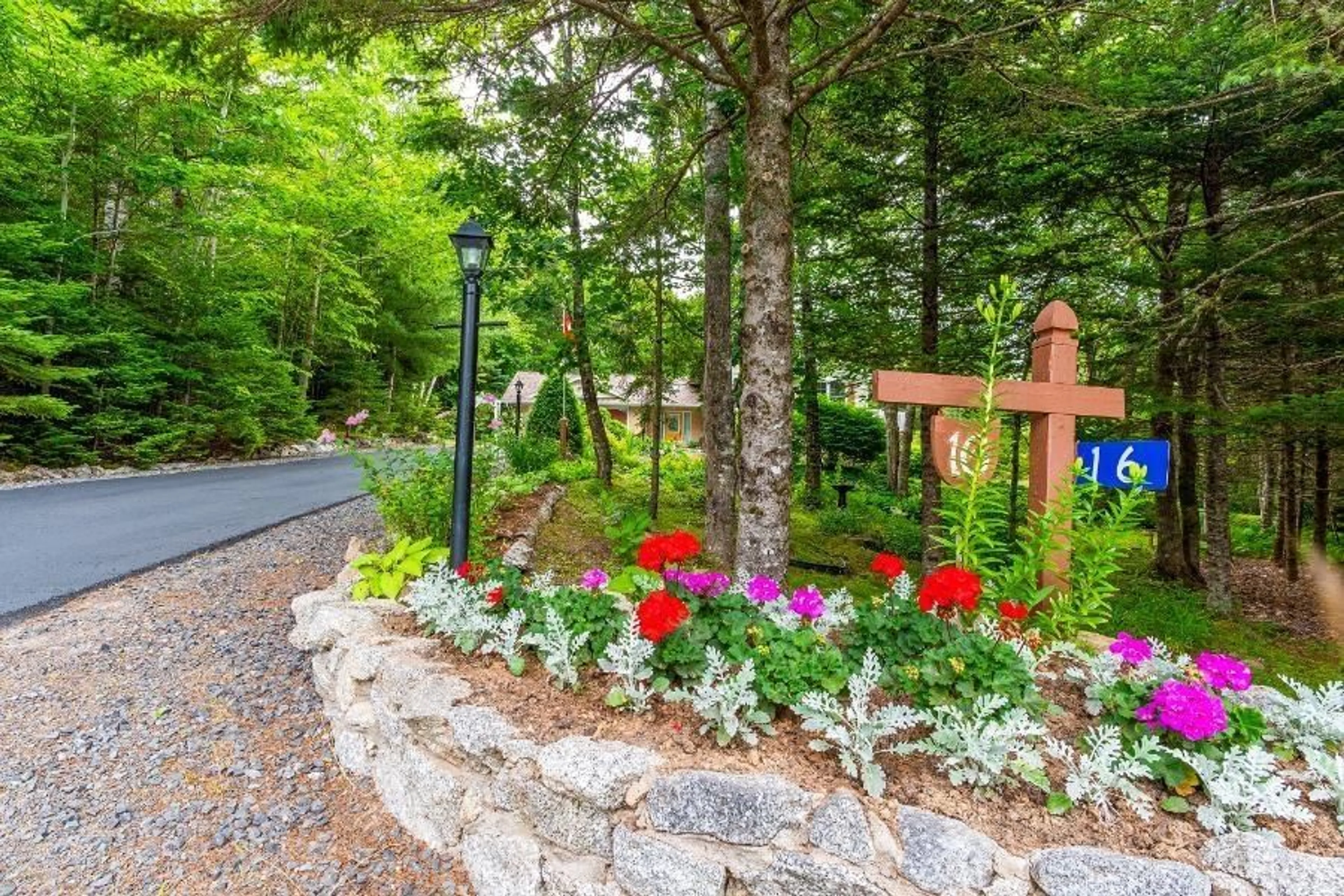 Patio, forest/trees view for 16 Sherwood Dr, Stillwater Lake Nova Scotia B3Z 1G9