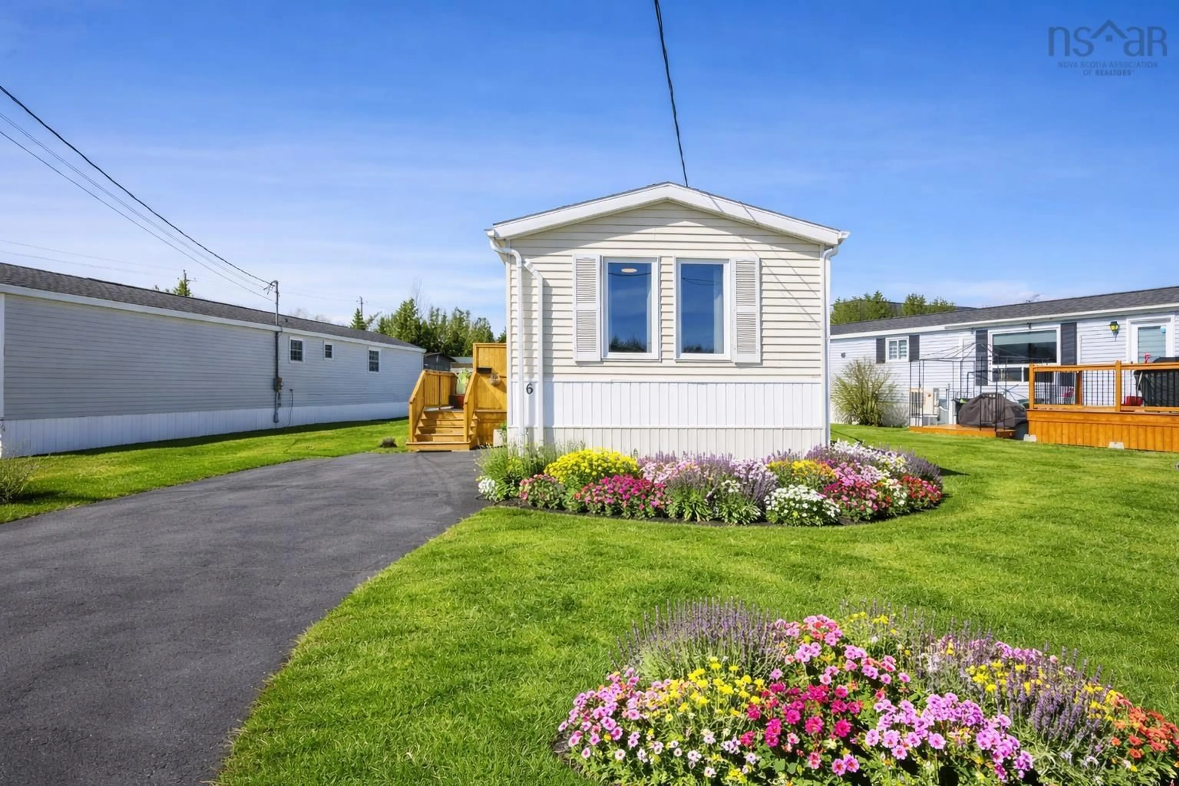 Home with vinyl exterior material, street for 6 Alderwood Crt, Lakeside Nova Scotia B3T 1B1