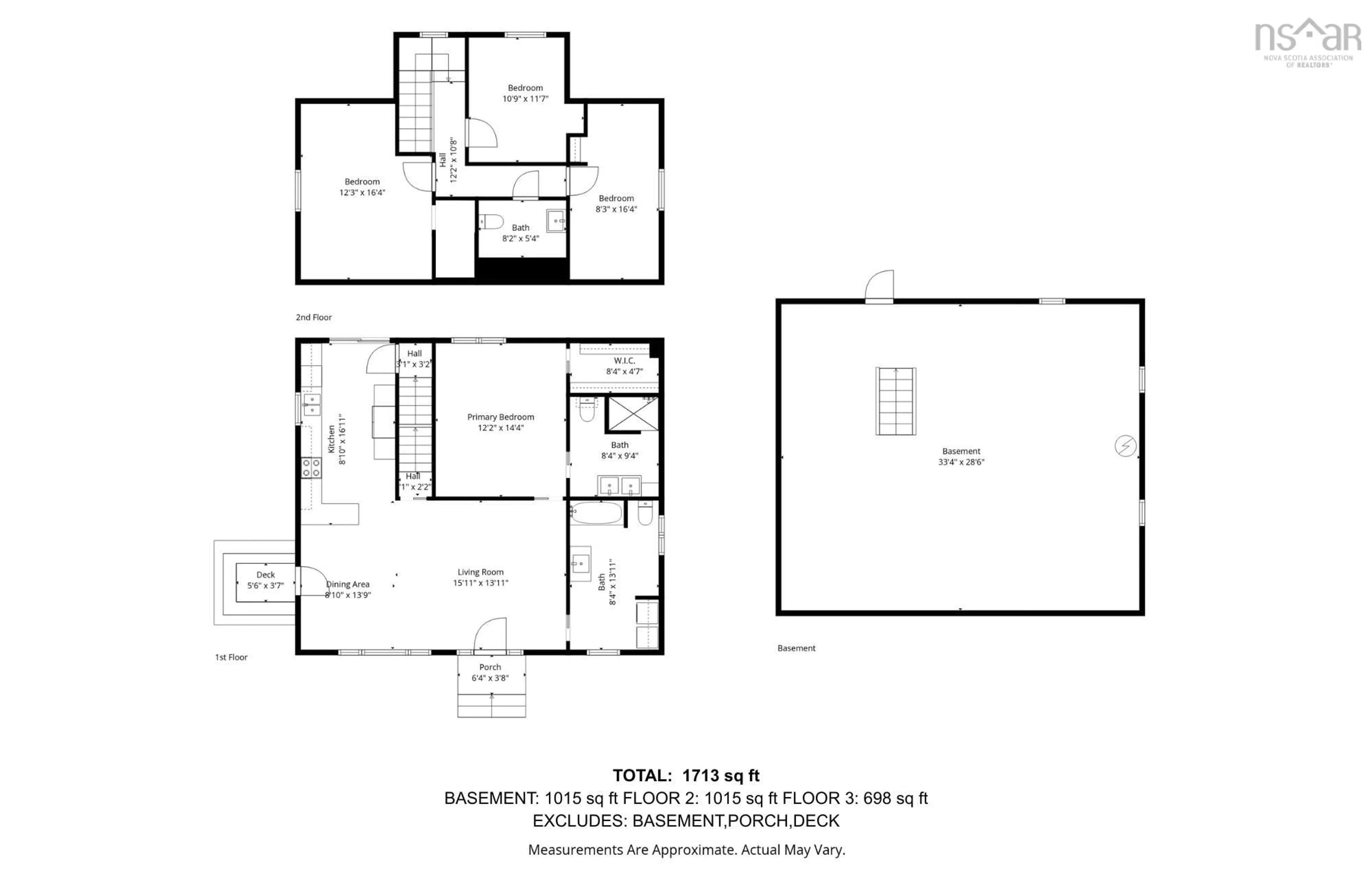 Floor plan for 4866 Highway 1, Three Mile Plains Nova Scotia B0N 2T0