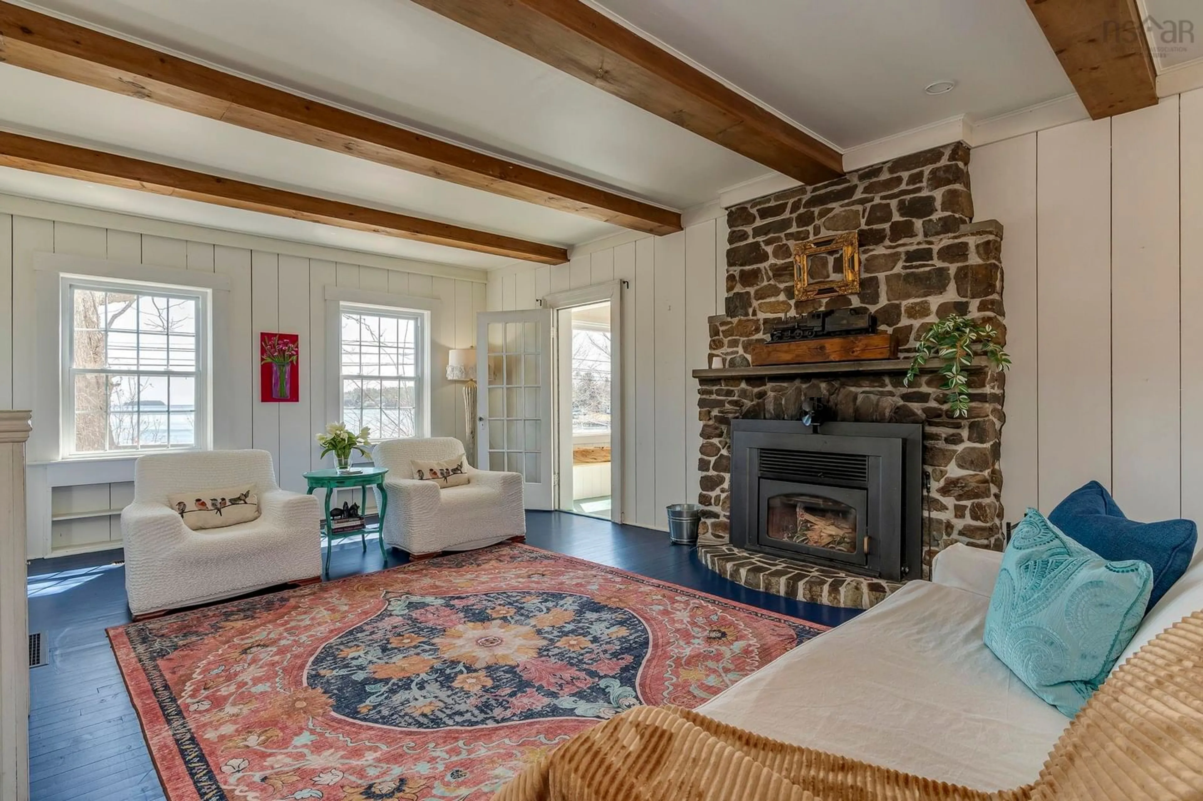 Living room with furniture, unknown for 5284 Highway 3, Chester Basin Nova Scotia B0J 1K0