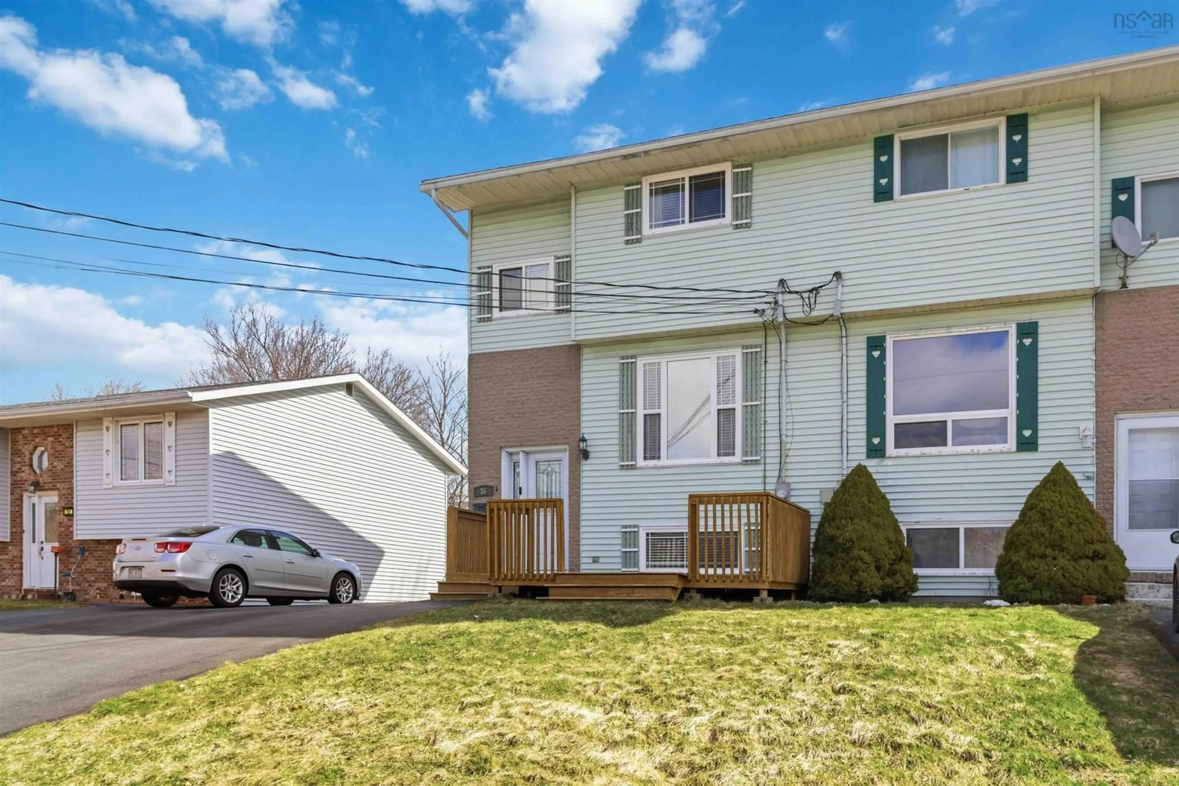 Home with vinyl exterior material, street for 36 Silistria Dr, Cole Harbour Nova Scotia B2W 5V9