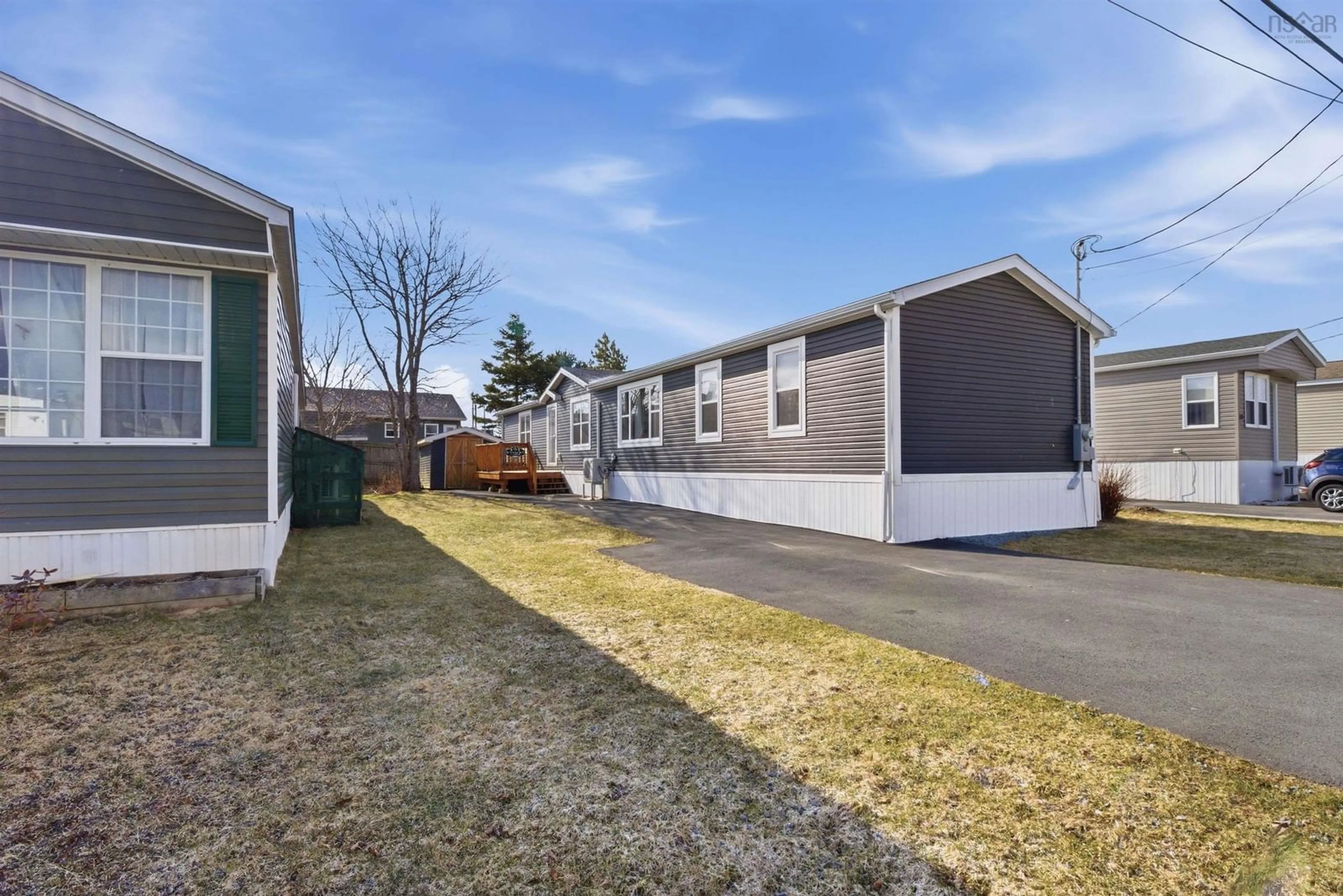 A pic from outside/outdoor area/front of a property/back of a property/a pic from drone, street for 65 Birchill Dr, Eastern Passage Nova Scotia B3G 1C8